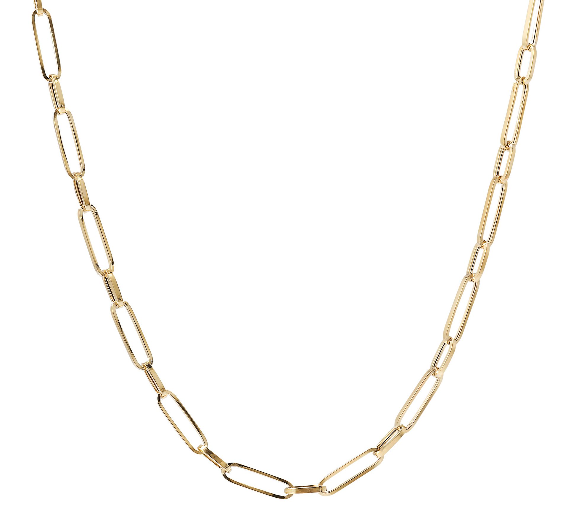 Qvc white clearance gold chains