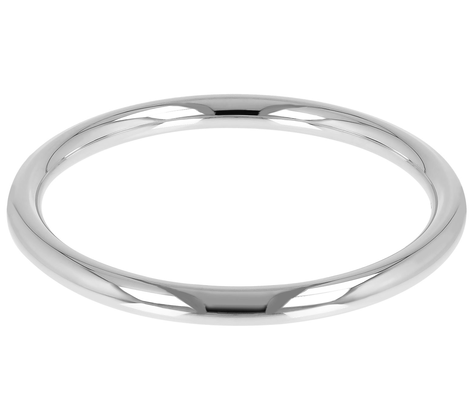 BellaOro Polished Slip-on Bangle, 14K Gold OverResin