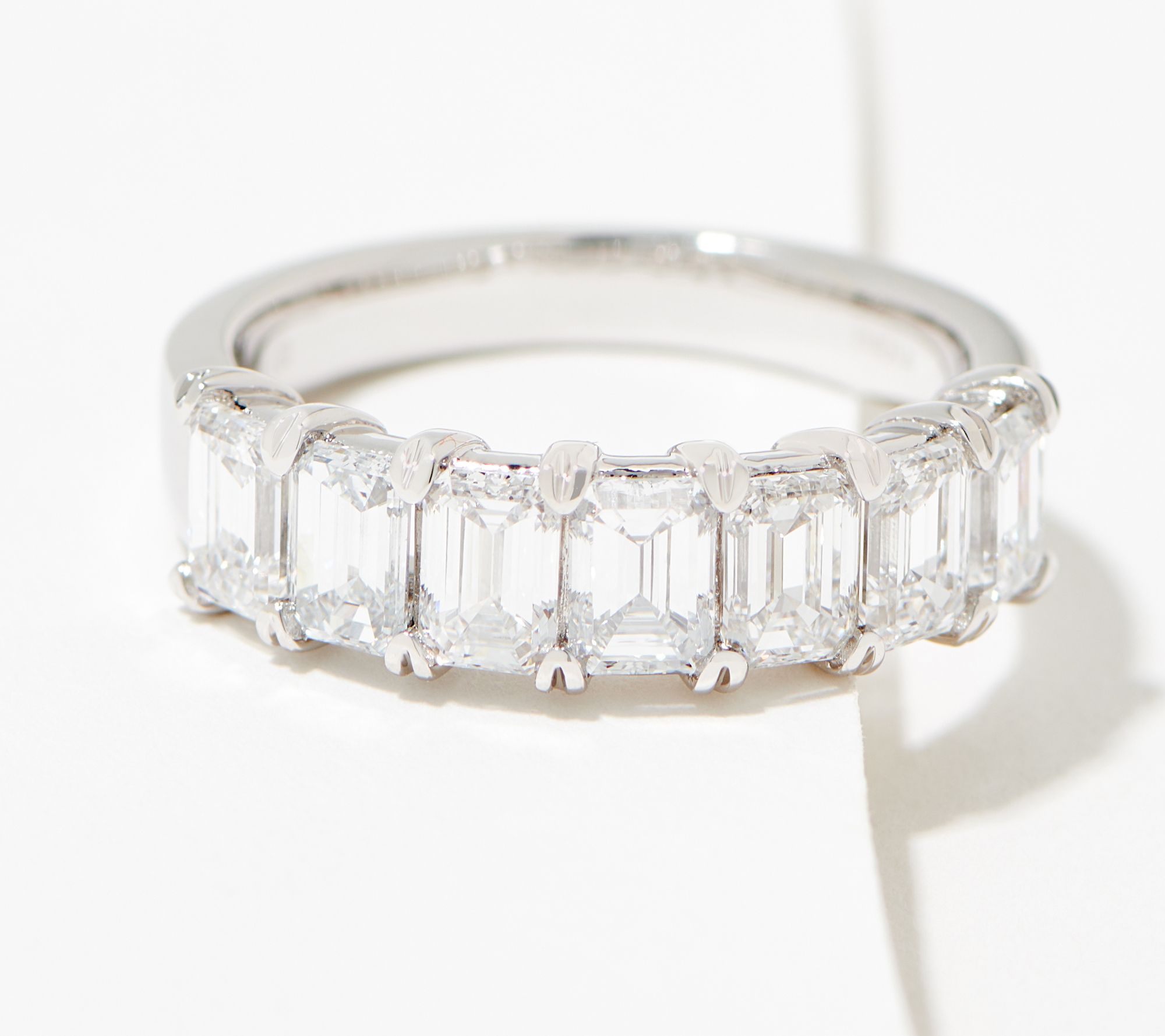 Fire Light Lab Grown 7Stone 2cttw Diamond Band Ring, 14K Gold