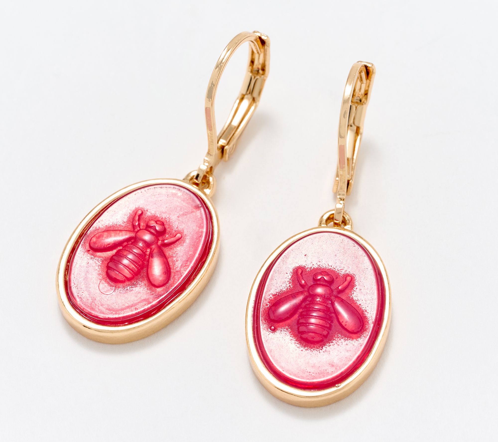 Joan Rivers Bee Intaglio Drop Earring
