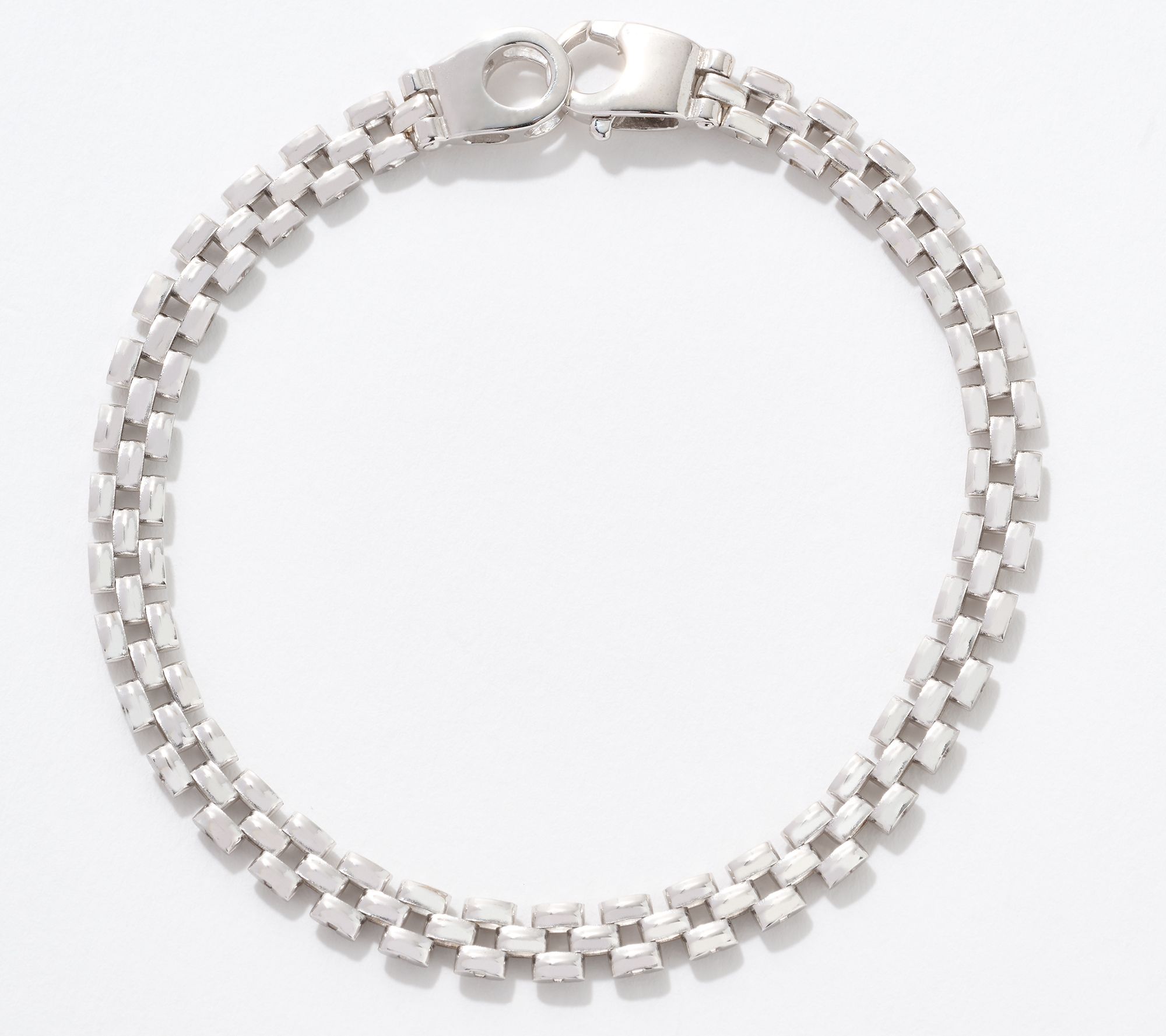 "As Is" EternaGold Panther Link Bracelet, 14K Gold, 7.1g