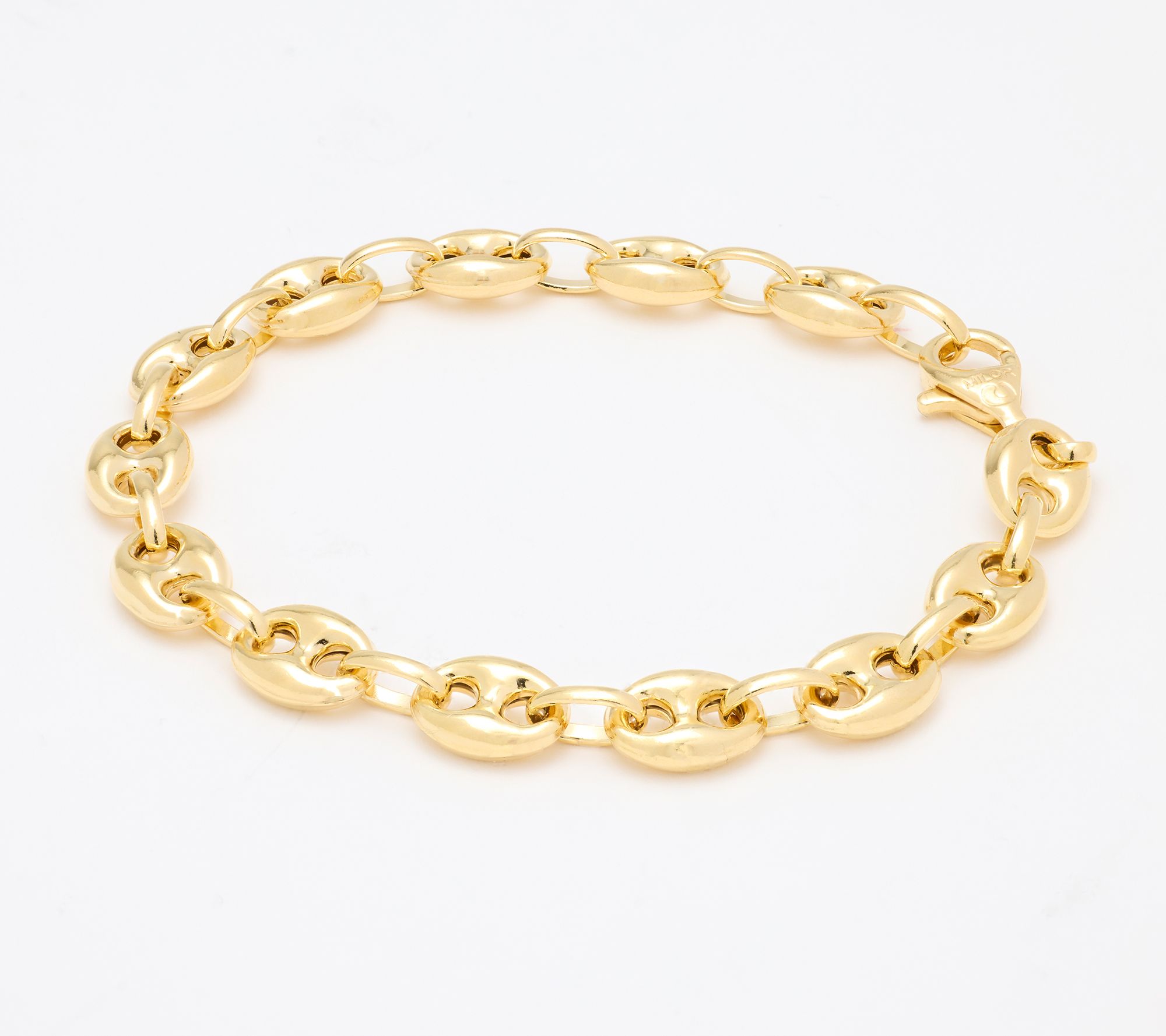  Ultrafine 950 Silver Marine Chain Bracelet