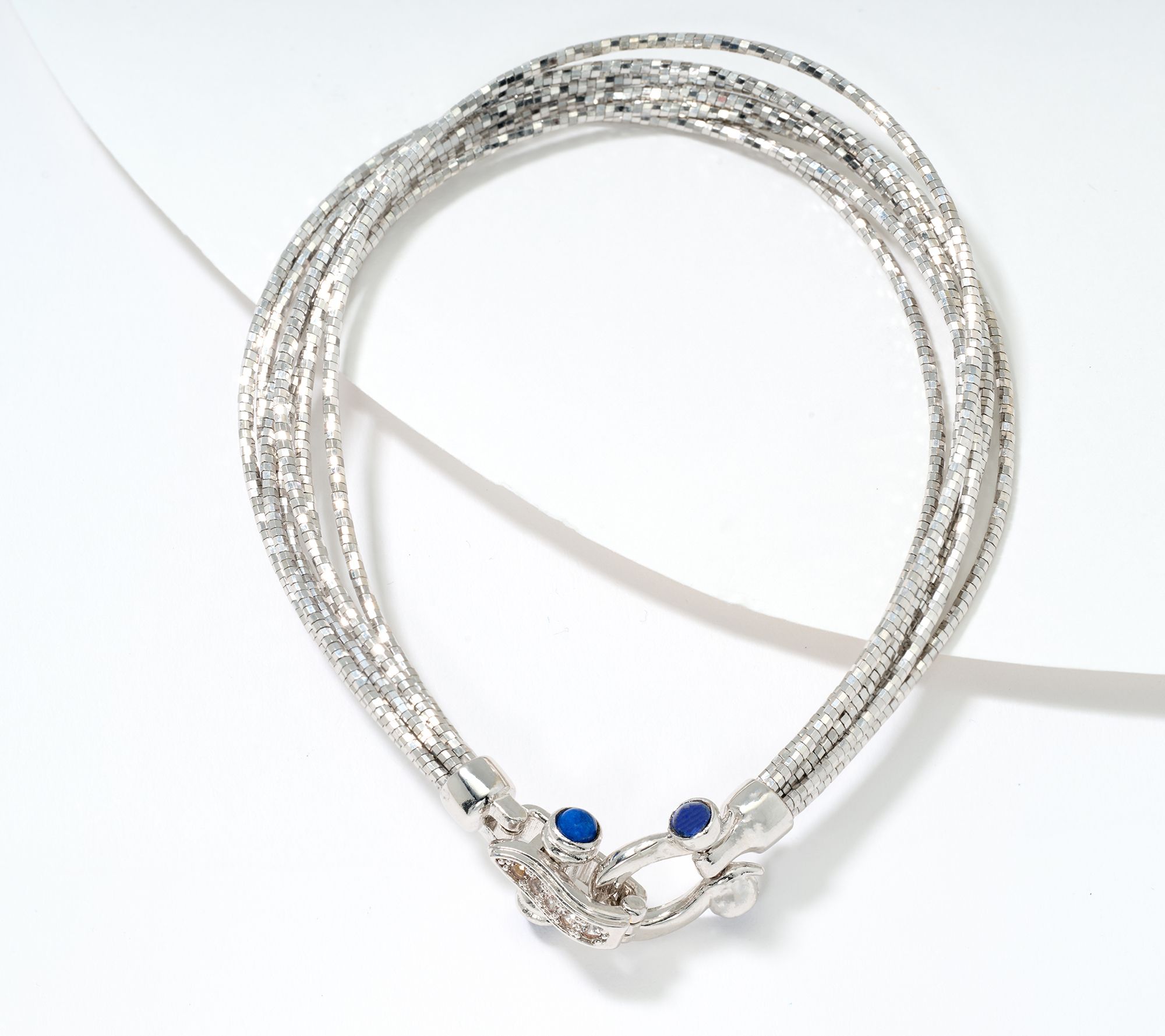 "As Is" David Markstein Bronze Multi- Strand Omega Bracelet