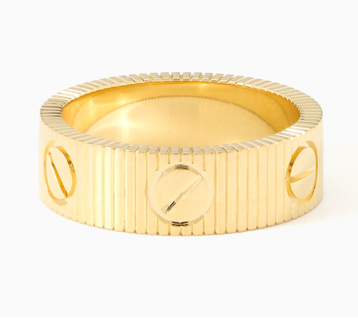 David Markstein Bronze D/C Luxe Status Nail Ring