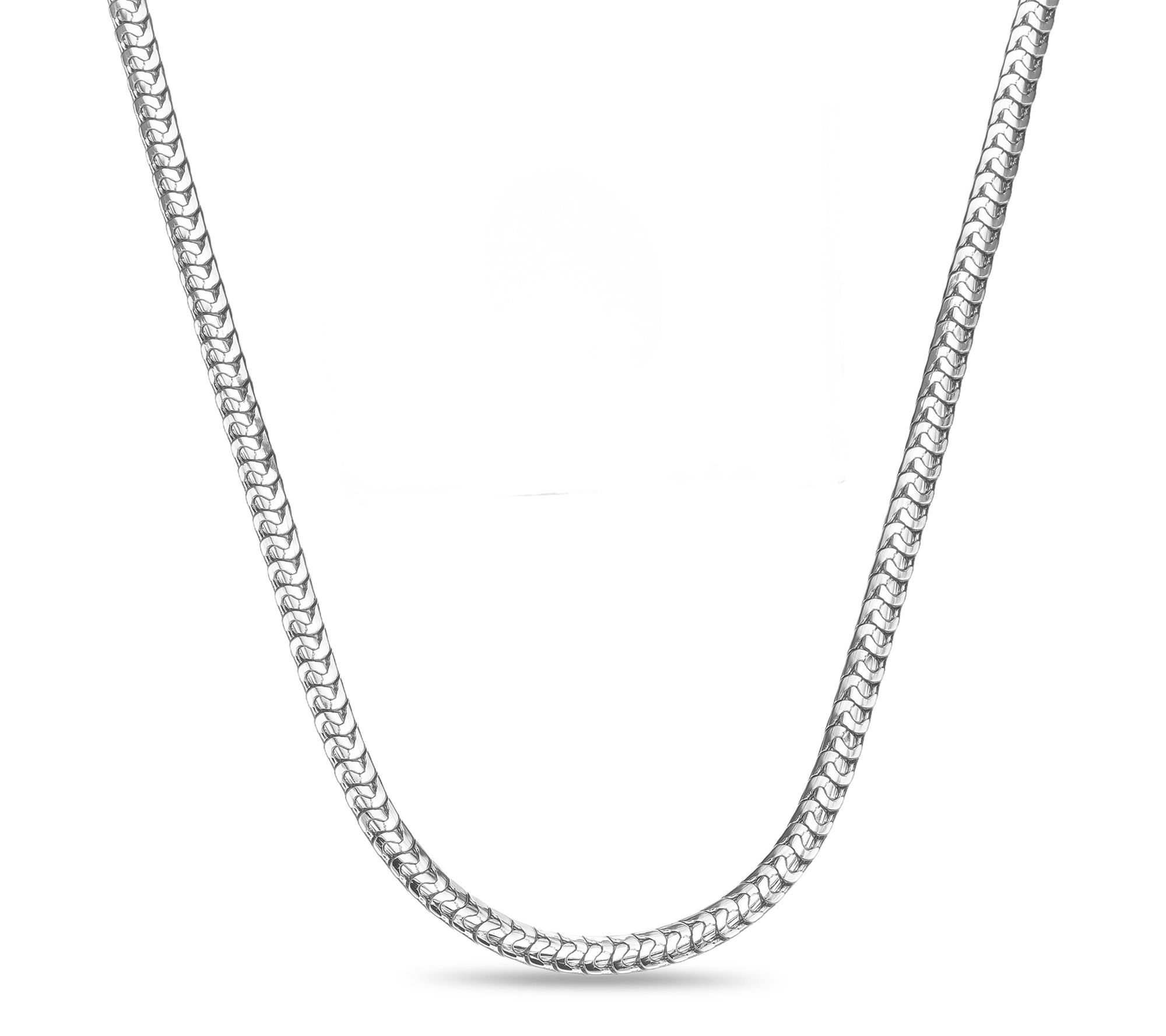 LYNX Men's Stainless Steel Ion Plated Snake Chain Necklace
