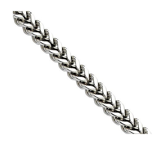 Steel by Design 9" Franco Chain Bracelet