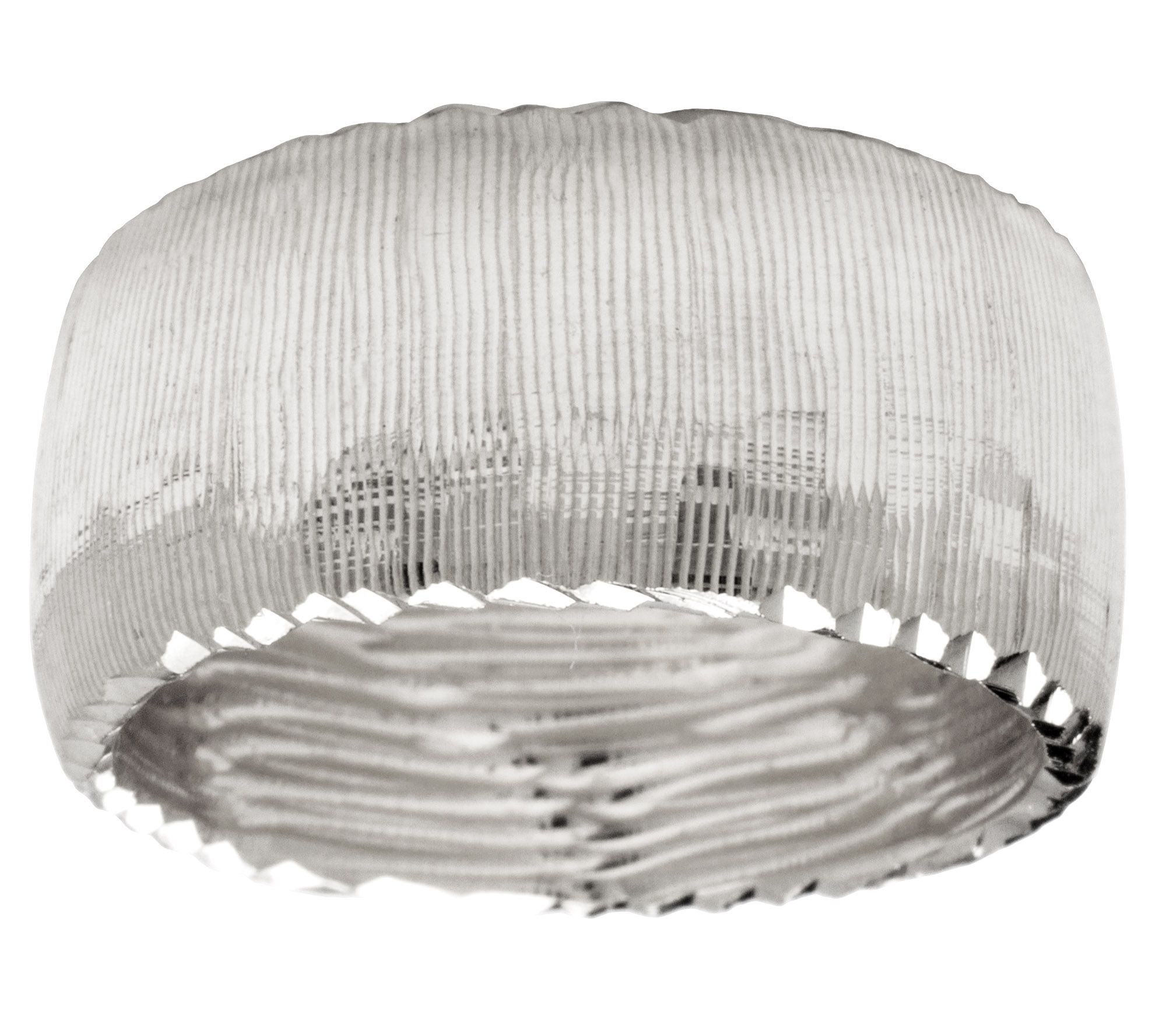 Arte d'Oro Satin Finish Band Ring 18K Gold, 4.70g