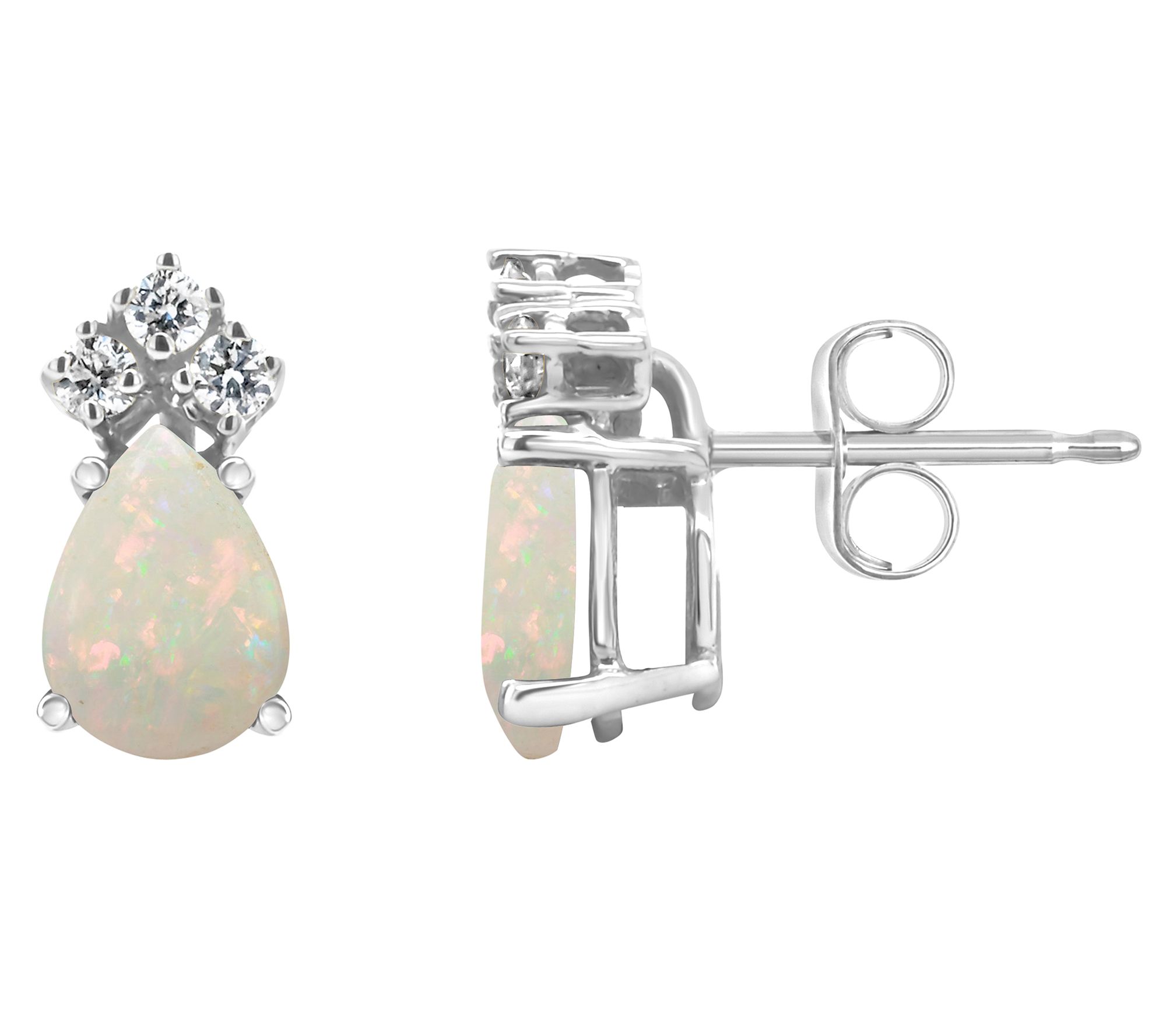 Qvc sale opal earrings