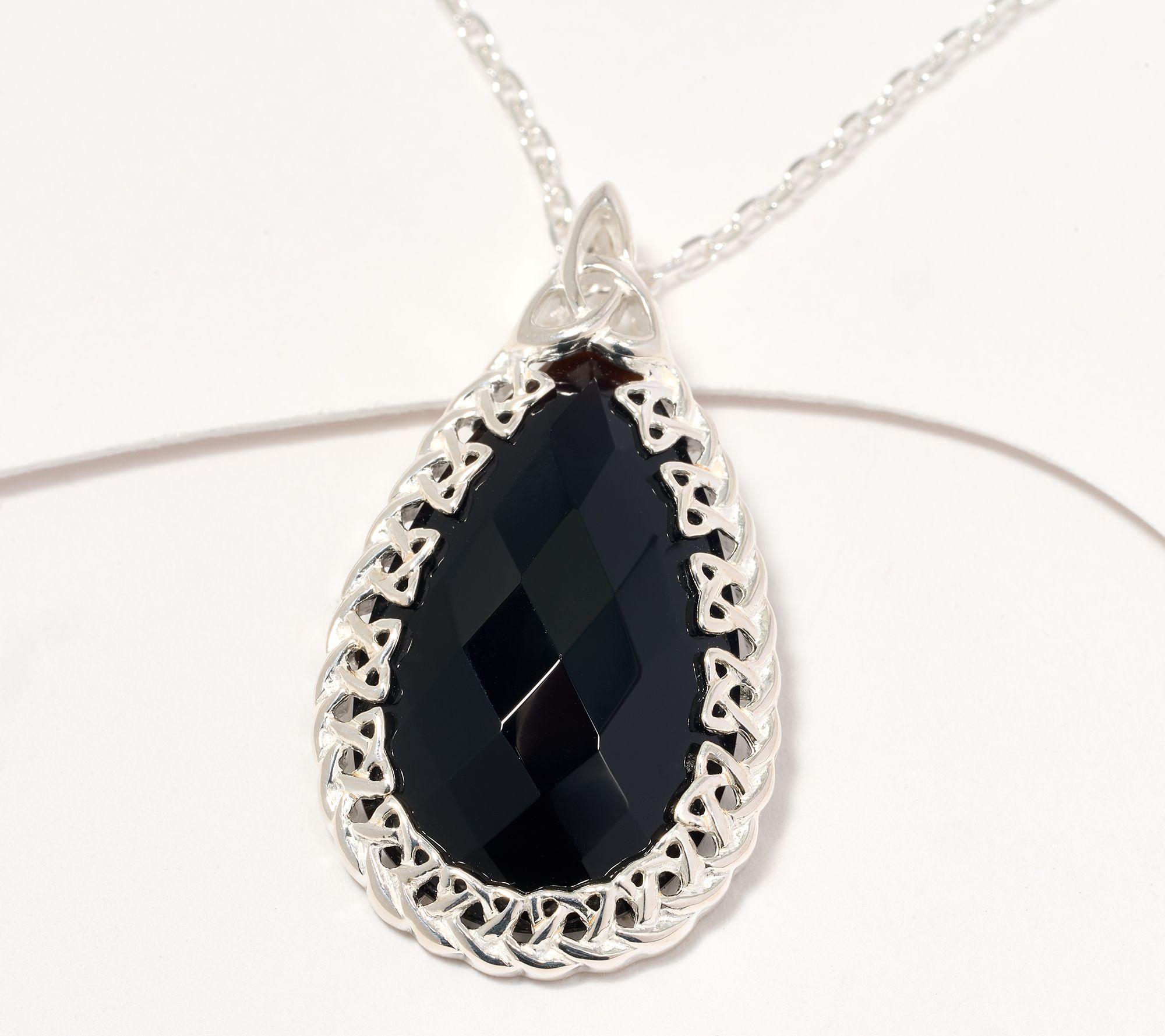"As Is" JMH Jewellery Sterling Silver and Gemstone Pendant