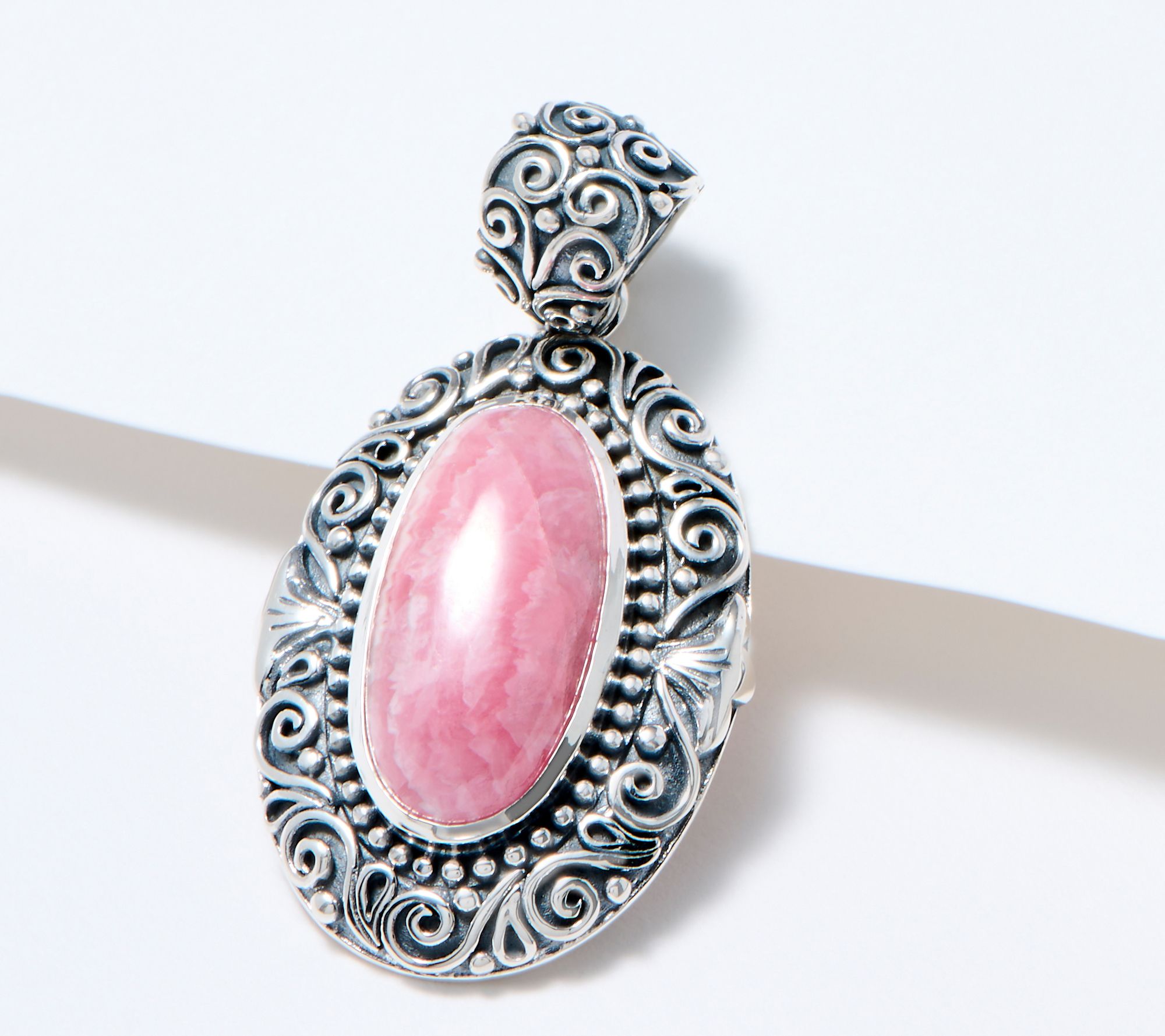 "As Is" Artisan Crafted by Robert Manse Oval Gemstone Pendant