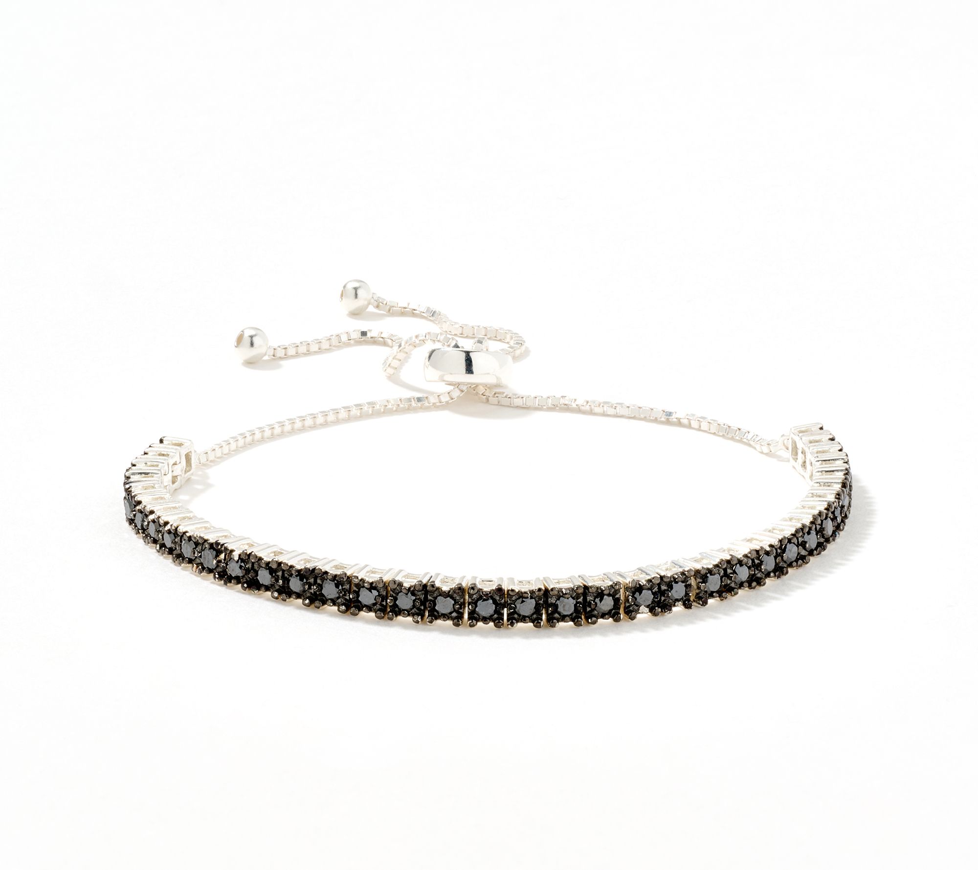 Affinity Diamonds 0.75 cttw Colored Diamond Bracelet, Sterl