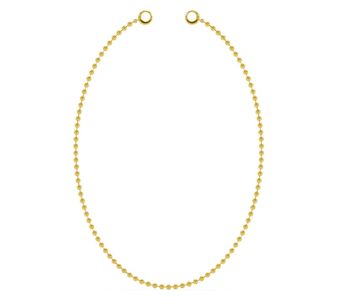 ONI Fine Jewelry Sterling Silver Maxi Sphere Necklace