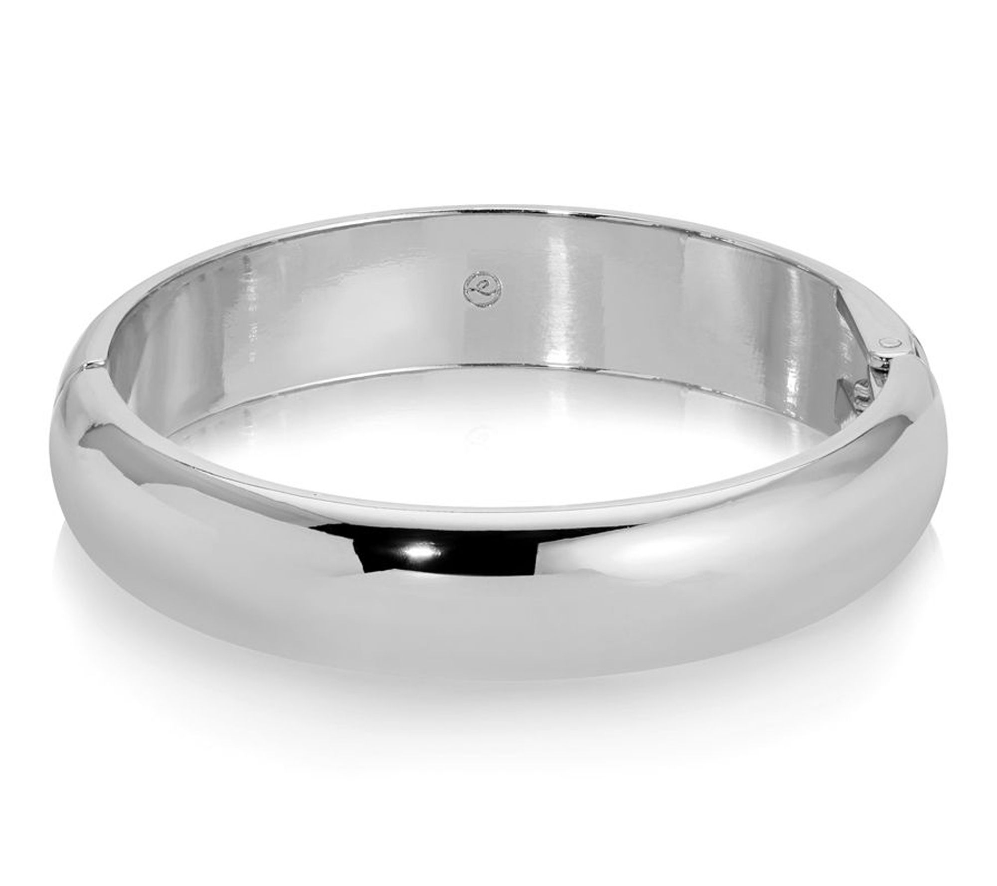 Ettika Bold Polished Hinged Bangle