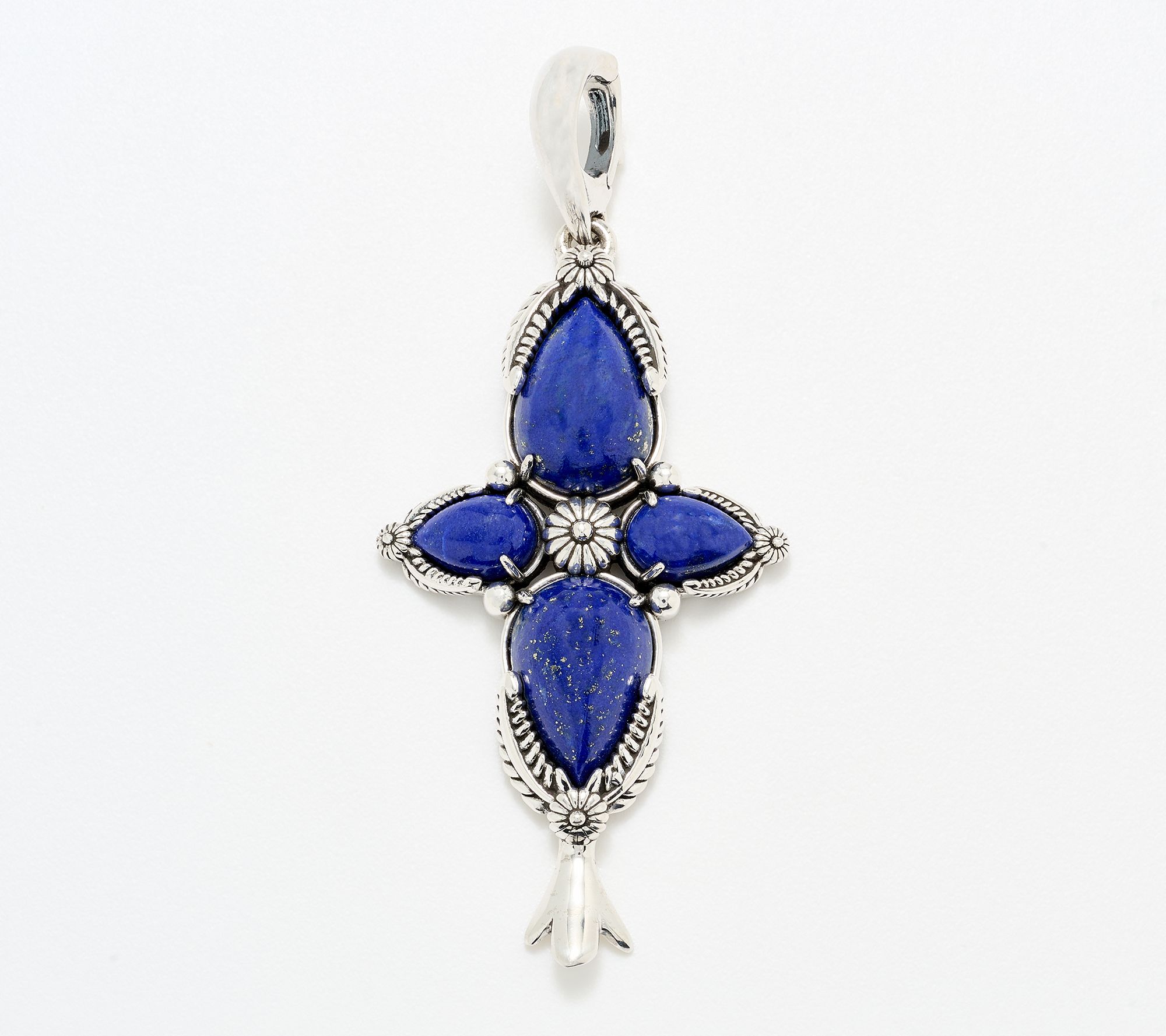 American West Sterling Four Pear Gemstone Enhancer