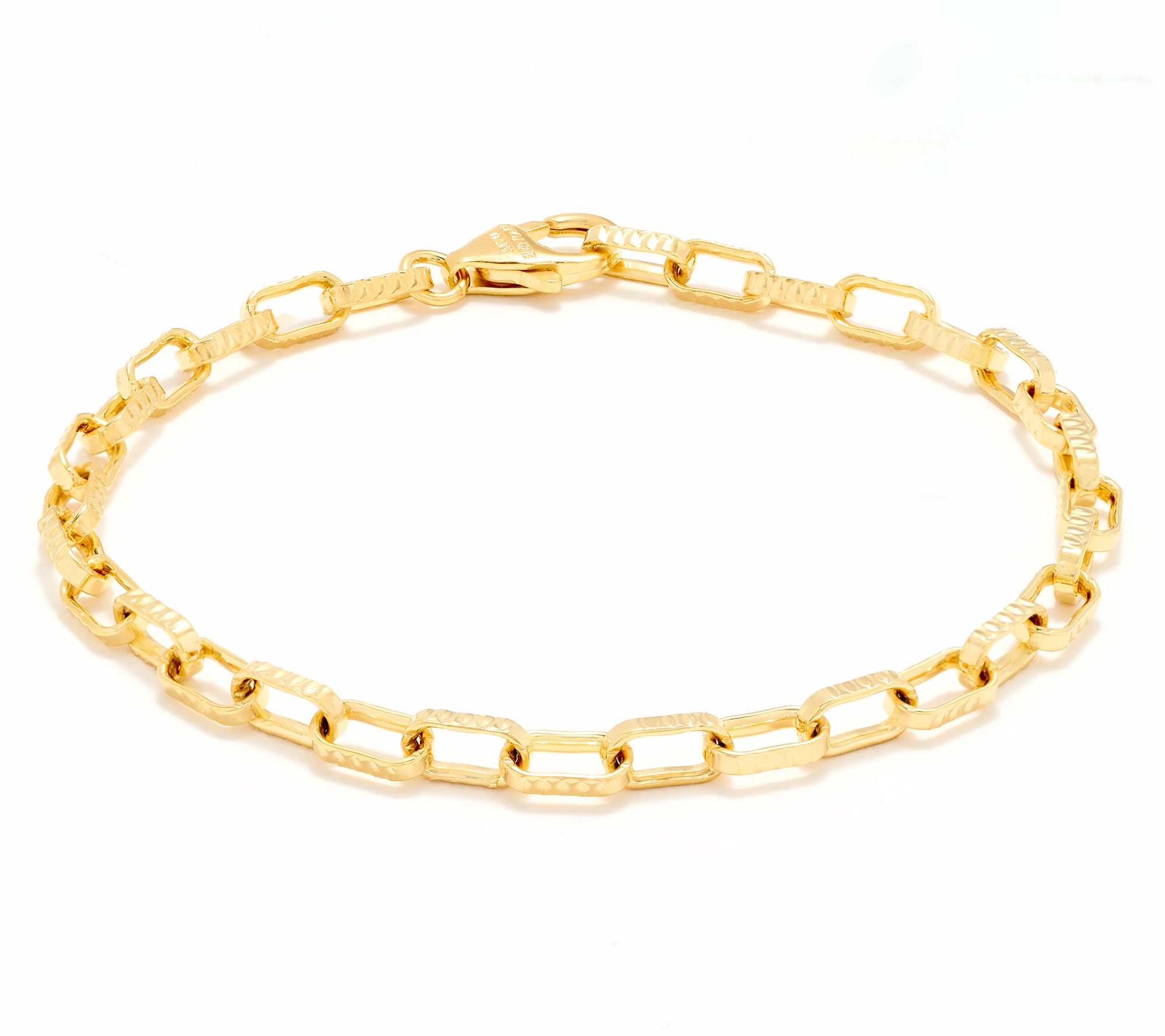 "As Is" David Markstein Premiere Luxe Paper Clip Bracelet