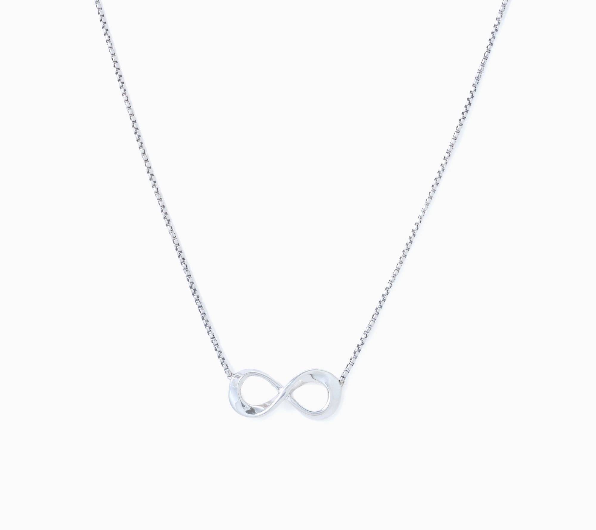 Christian James by Scott Grimes Sterling Ripple Eternity Necklace 3.5g