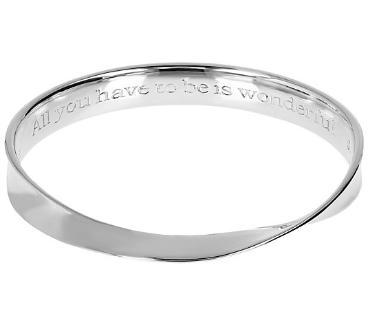 Linea by Louis Dell'Olio Sterling AnniversaryBangle