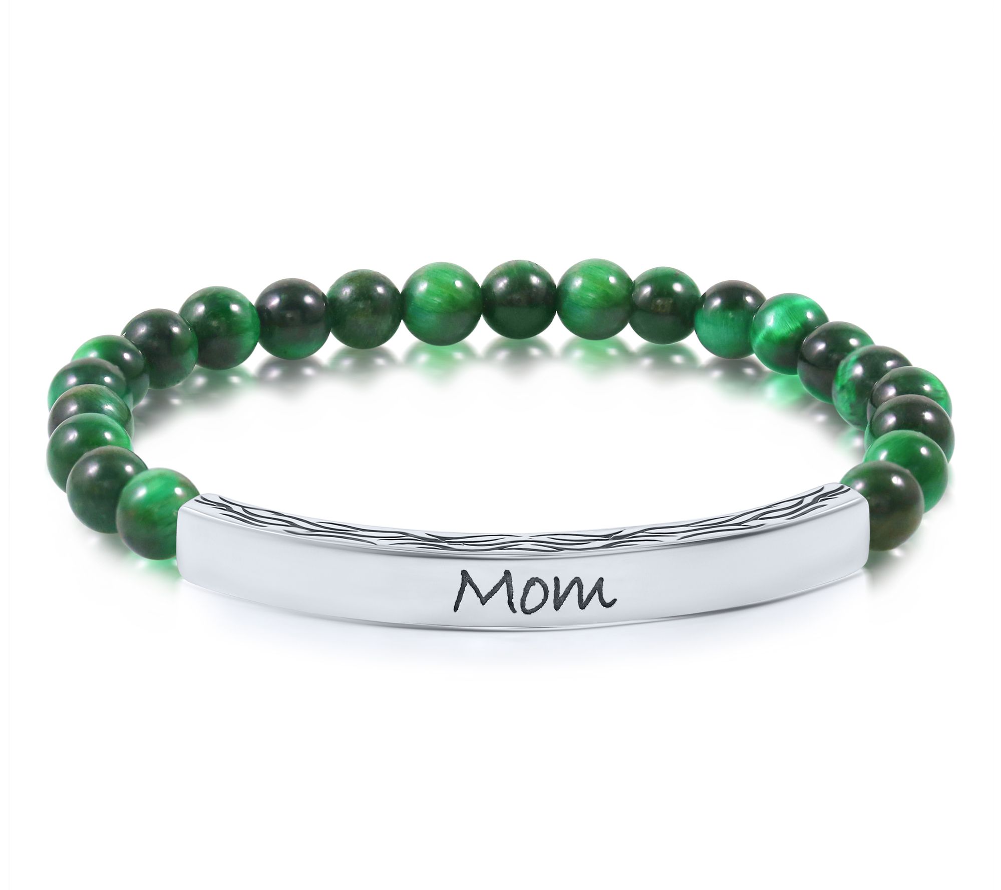 Christian James by Scott Grimes Mom Gemstone Stretch Bracelet