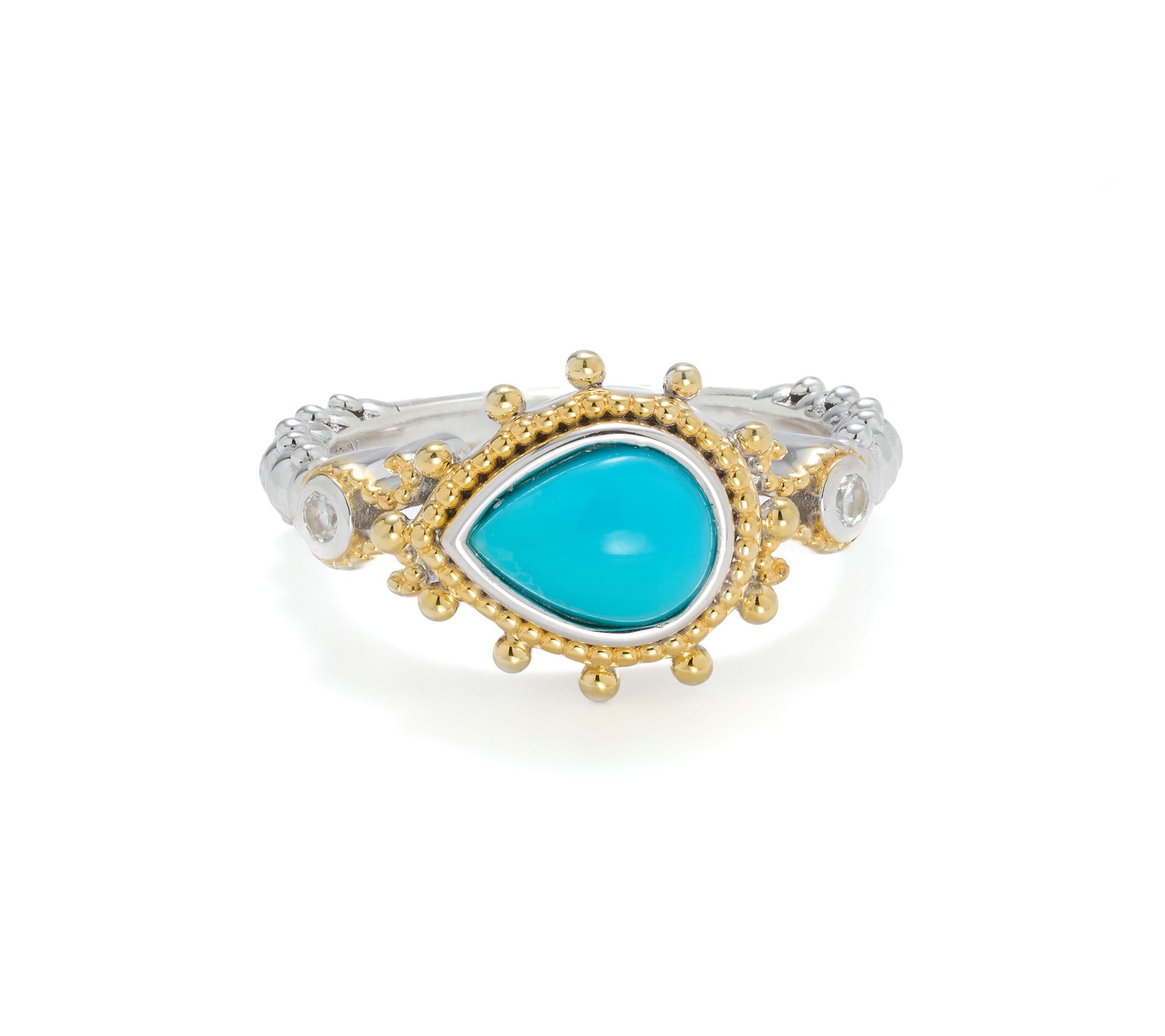 Dallas Prince Sterling Silver Sleeping Beauty Turquoise Ring