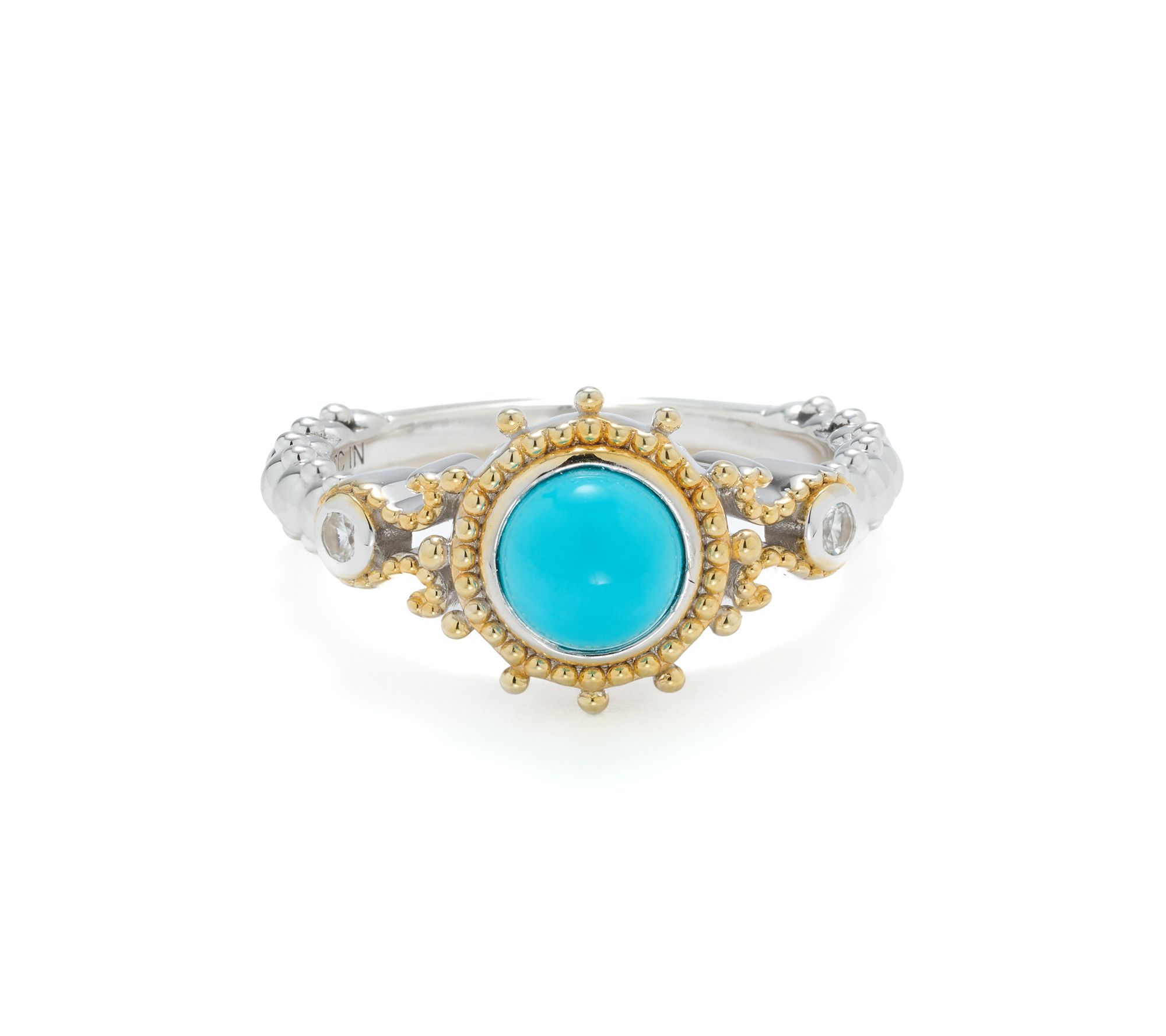 Dallas Prince Sterling Silver Sleeping Beauty Turquoise Ring