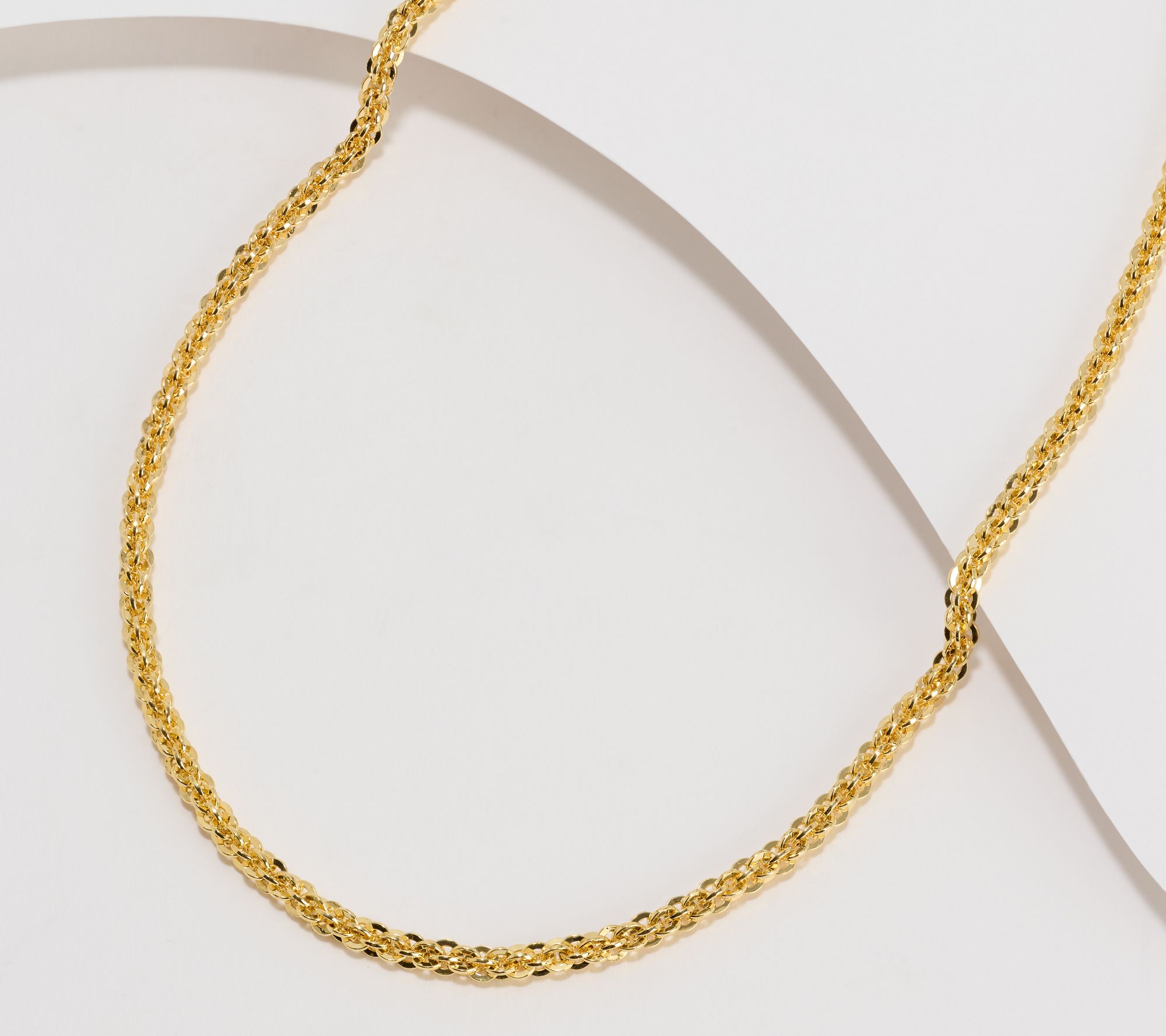 "As Is" David Markstein Bronze Etruscan Weave Magnetic 16" Necklace