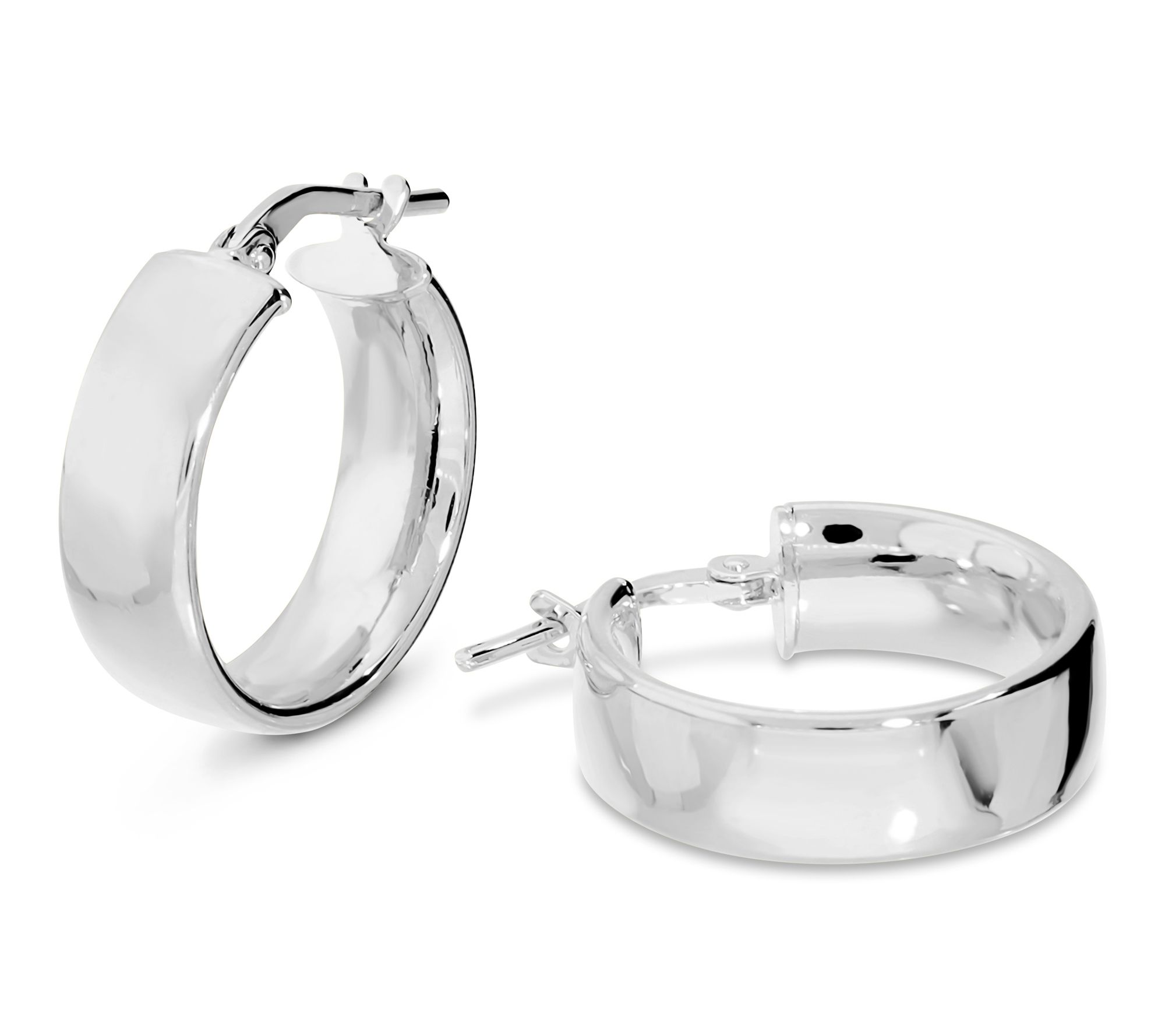 Bronzo Italia Classic Hoop Earrings