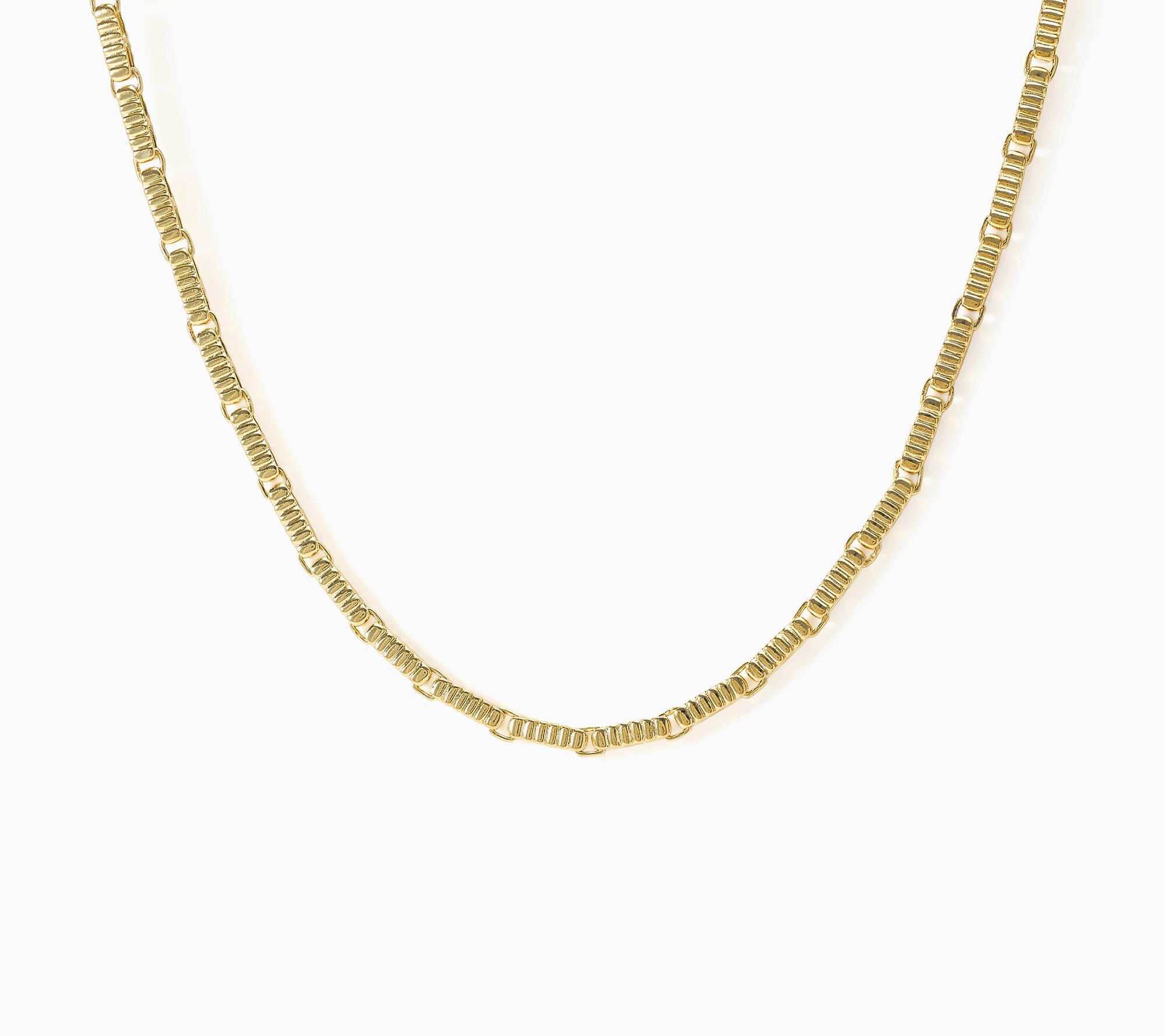 David Markstein Bronze Alberti Popaj Status Necklace, 22"