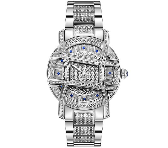 JBW Women's Olympia Platinum Series 2.55 cttw Diamond Watch