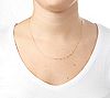 Italian Gold 17-3/4" Singapore Chain Necklace,18K, 2 of 2