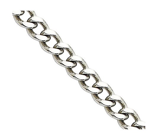 Steel by Design 7-1/2" Curb Chain Bracelet