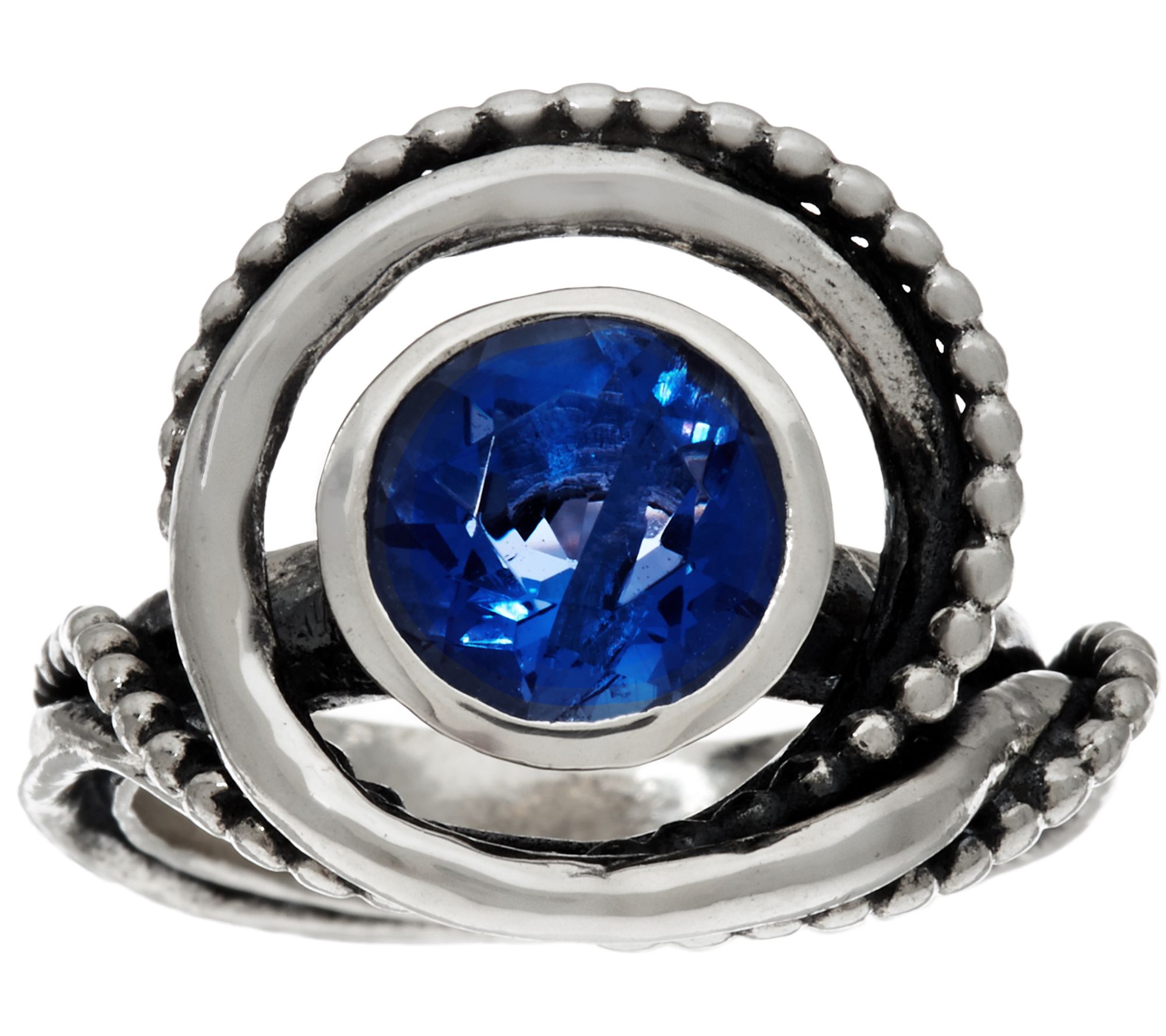 Or Paz Sterling Silver 2.15 Ct. Color Change Fluorite Ring - QVC.com