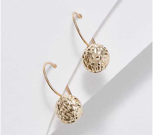 EternaGold Leverback Earrings, 14K Gold
