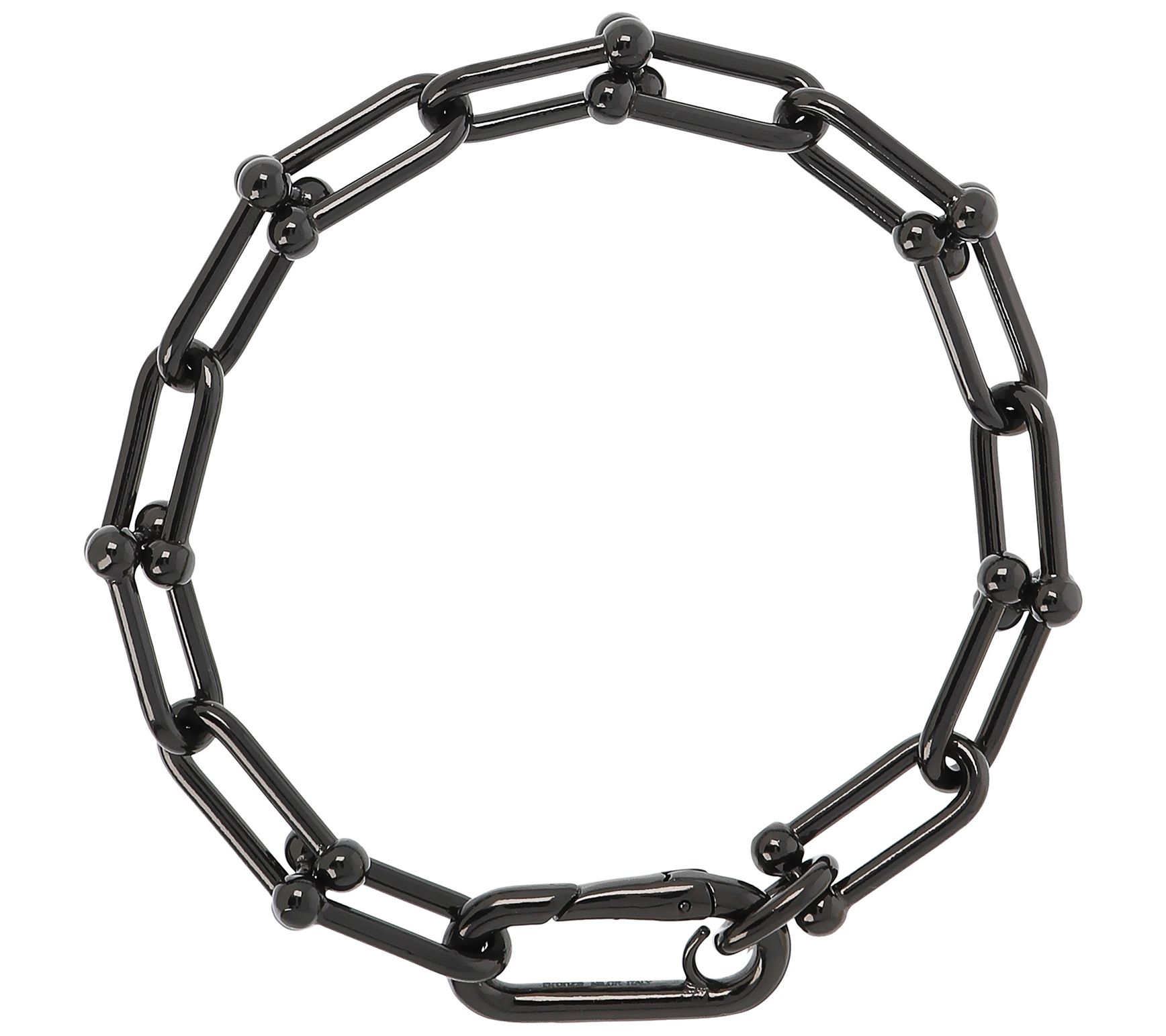 Bronzo Italia Bold Paperclip Link Bracelet