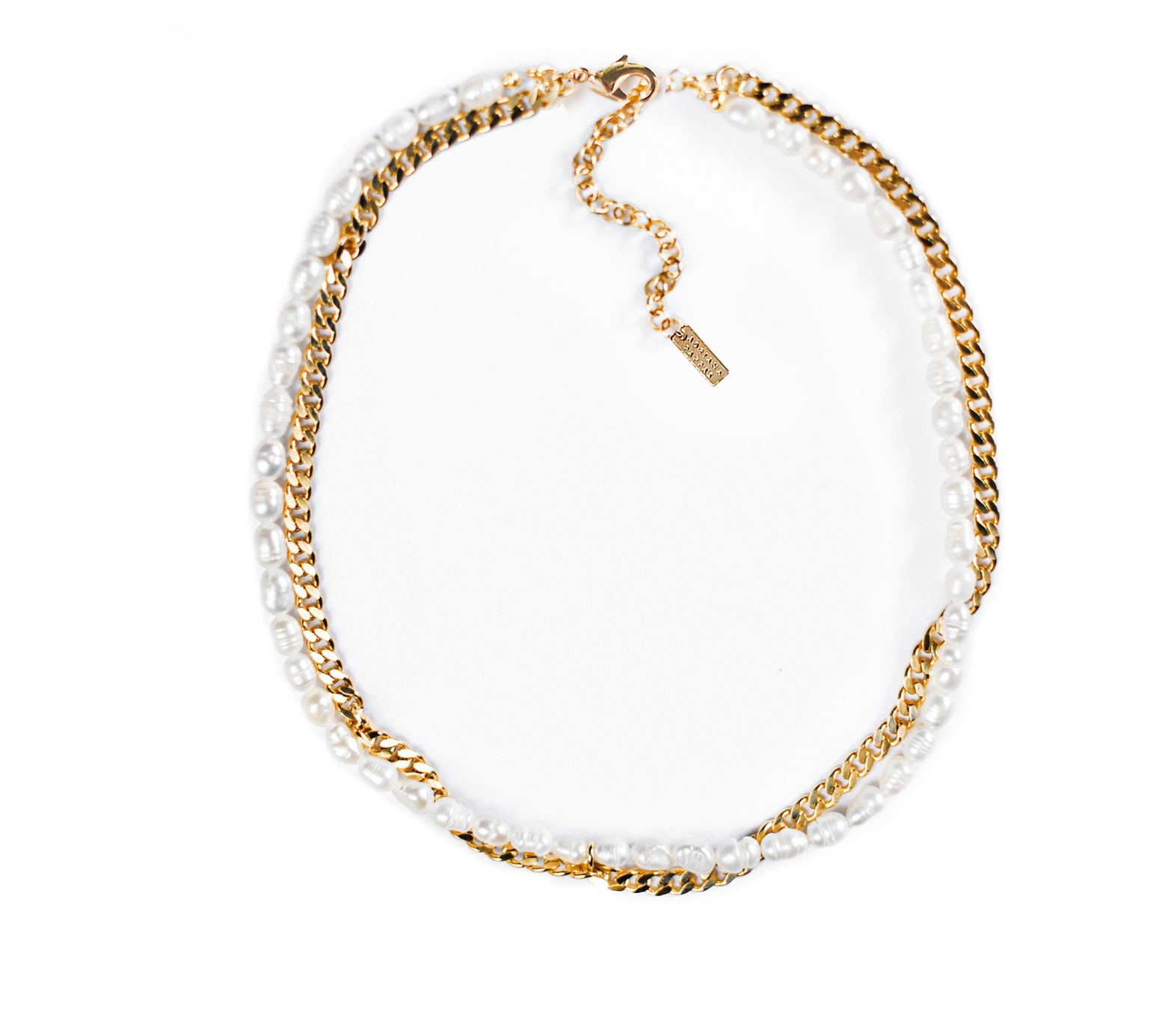 Adriana Pappas Design Cultured Pearl Paris Vibes Choker