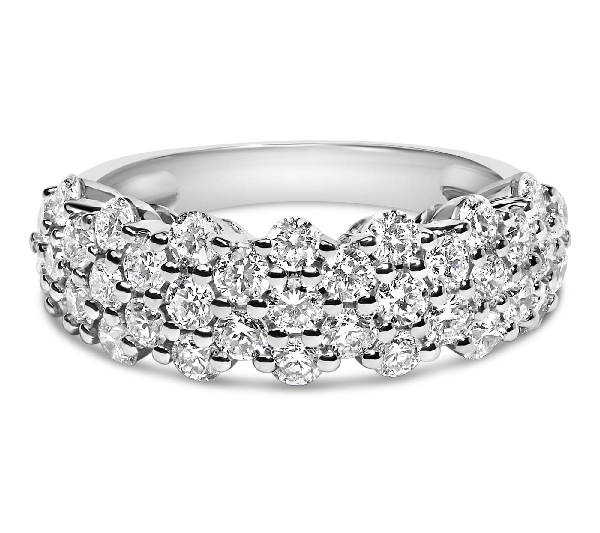 Haus of Brilliance Lab Grown Diamond Wide Band Ring, Sterling