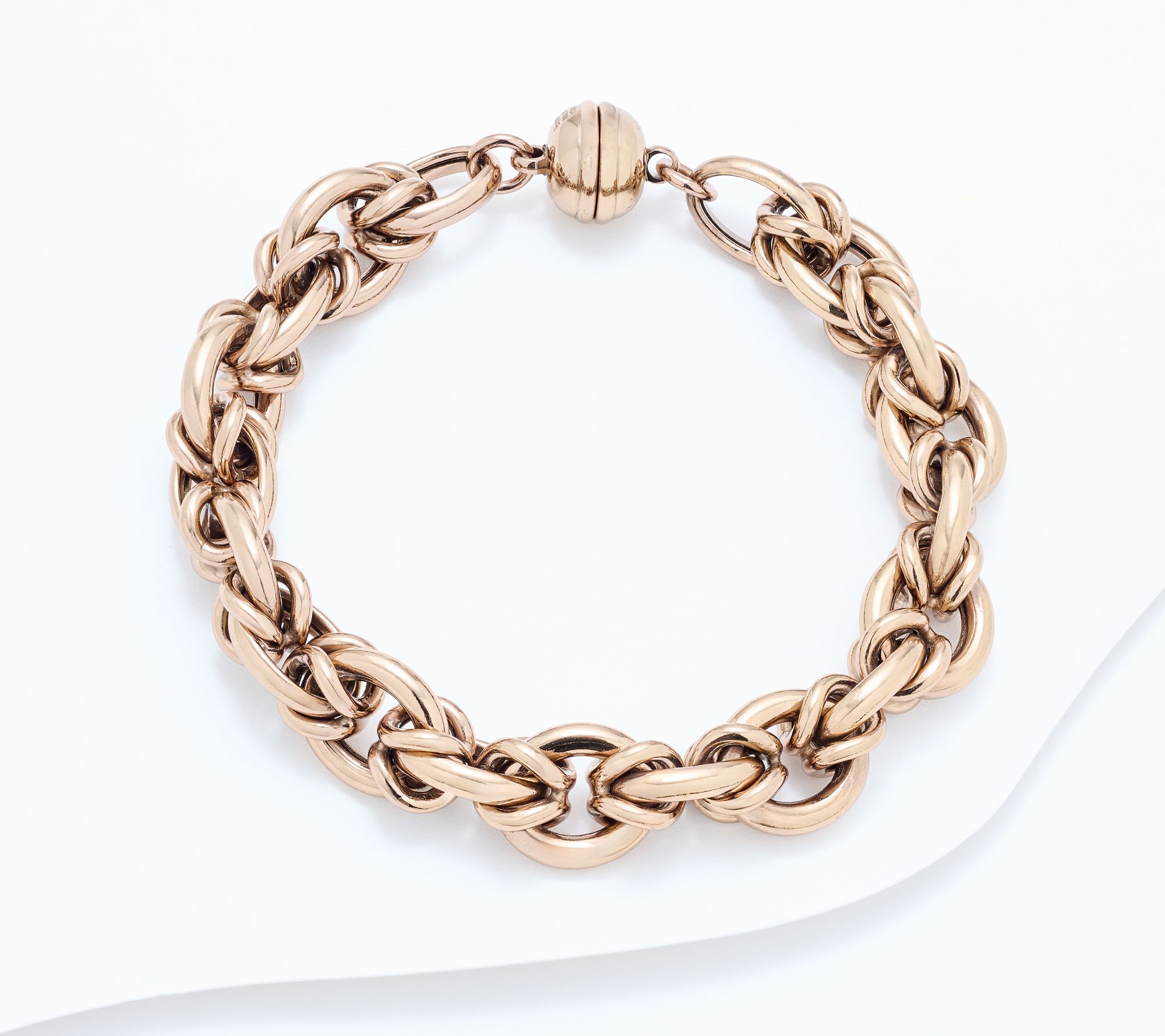 David Markstein Bronze Debut Status Byzantine Bracelet