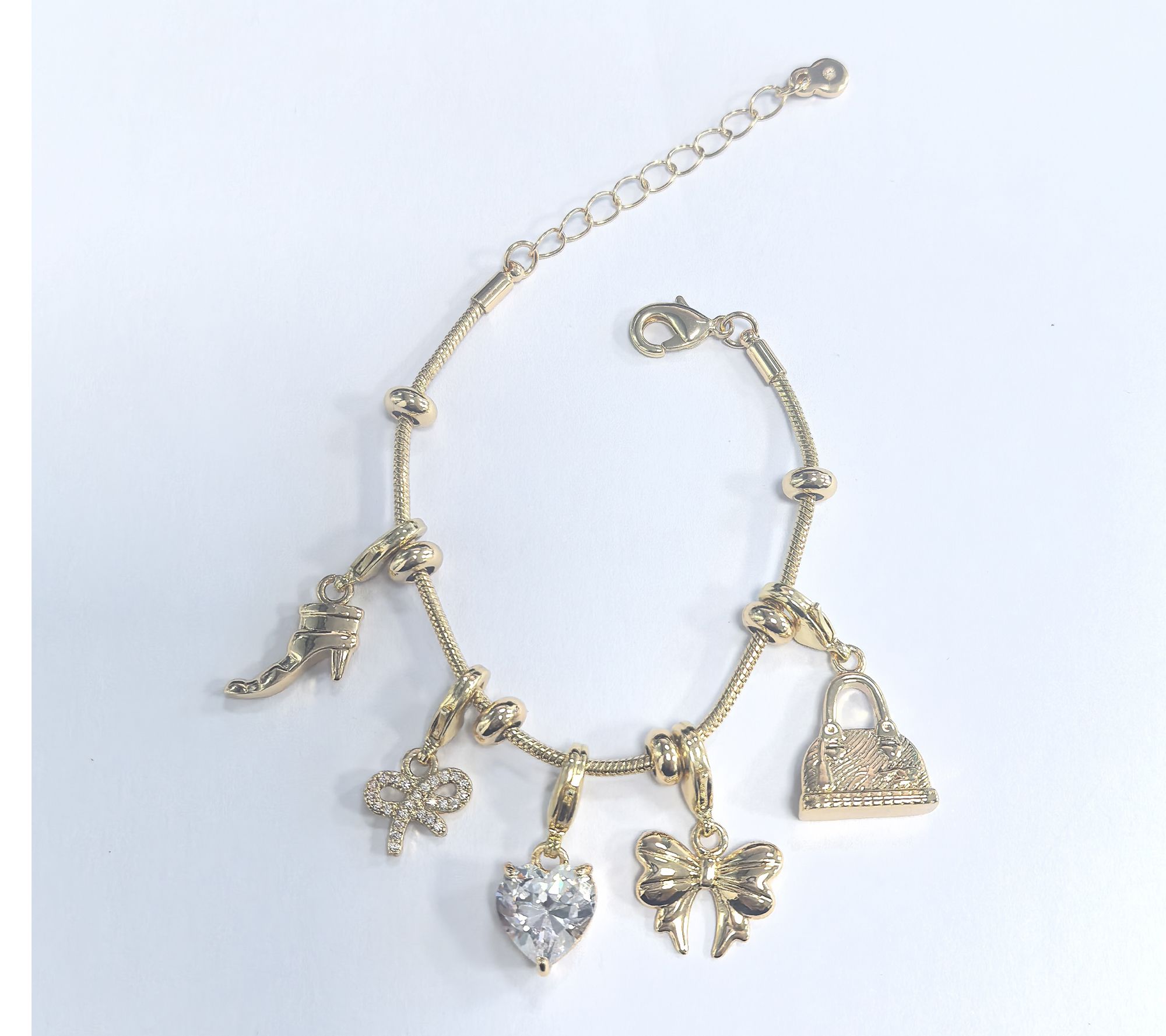 Zaxie By Stefanie Taylor Breakfast at Tiffany'sCharm Bracelet