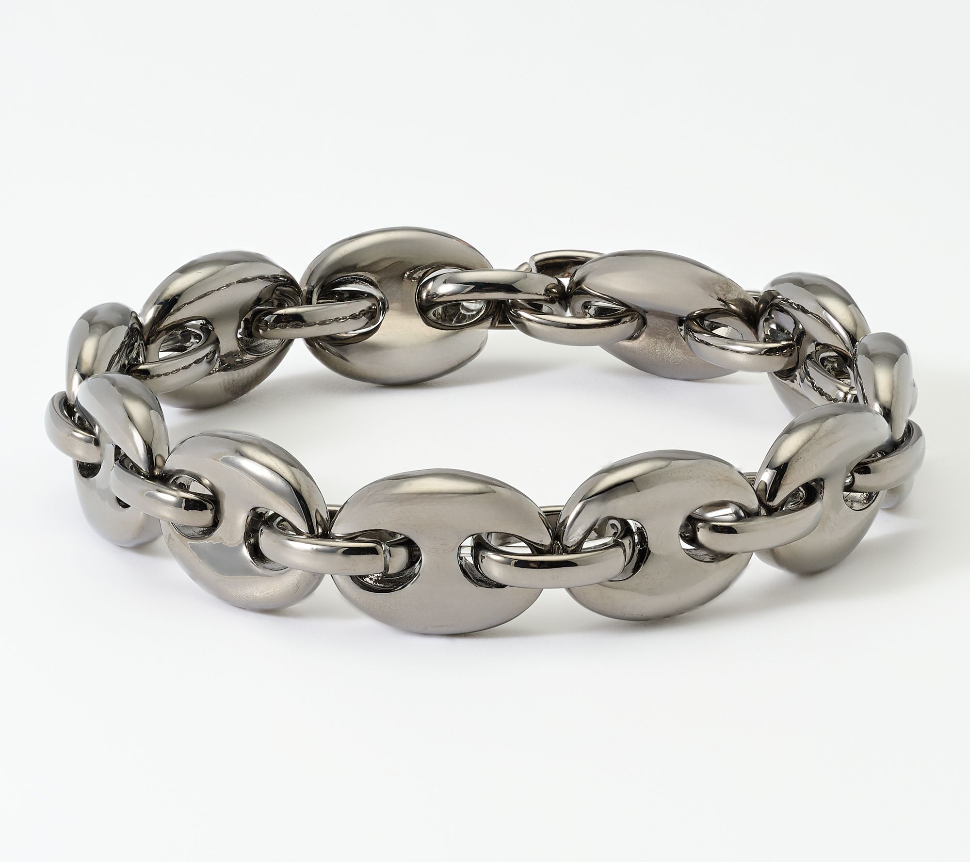 David Markstein Bronze Bold Status Marine Link Bracelet