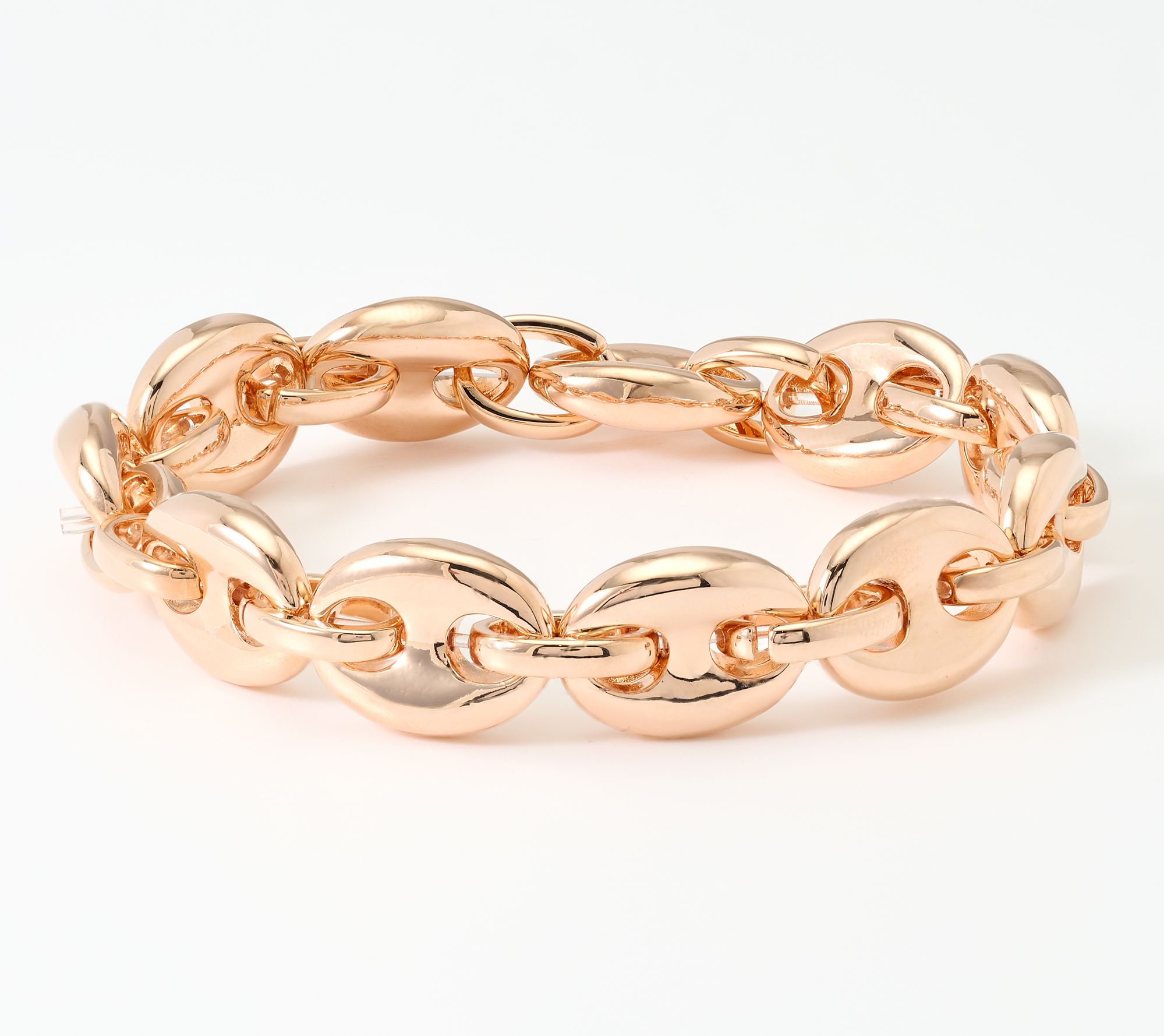 David Markstein Bronze Bold Status Marine Link Bracelet