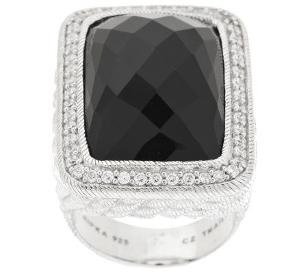 Judith ripka clearance black onyx ring