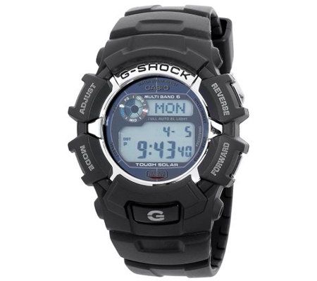 Casio Men's G-Shock Solar Atomic Digital Sports Watch 