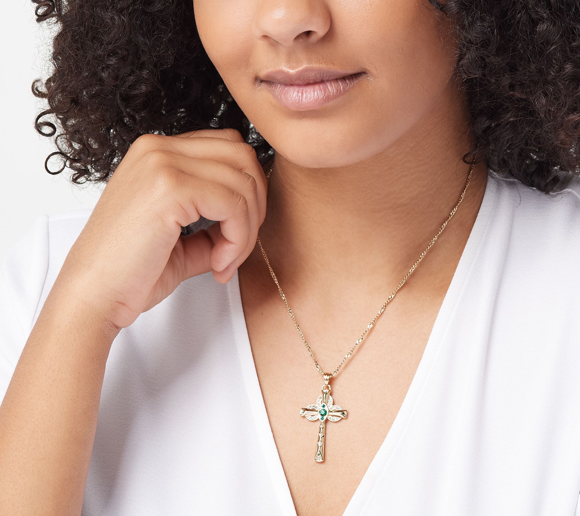 Grace Kelly Collection Celtic Cross with Chain