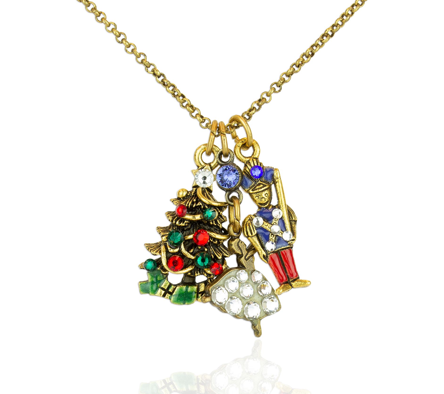 Anne Koplik Nutcracker Charms Jumble Pendant w/ Chain