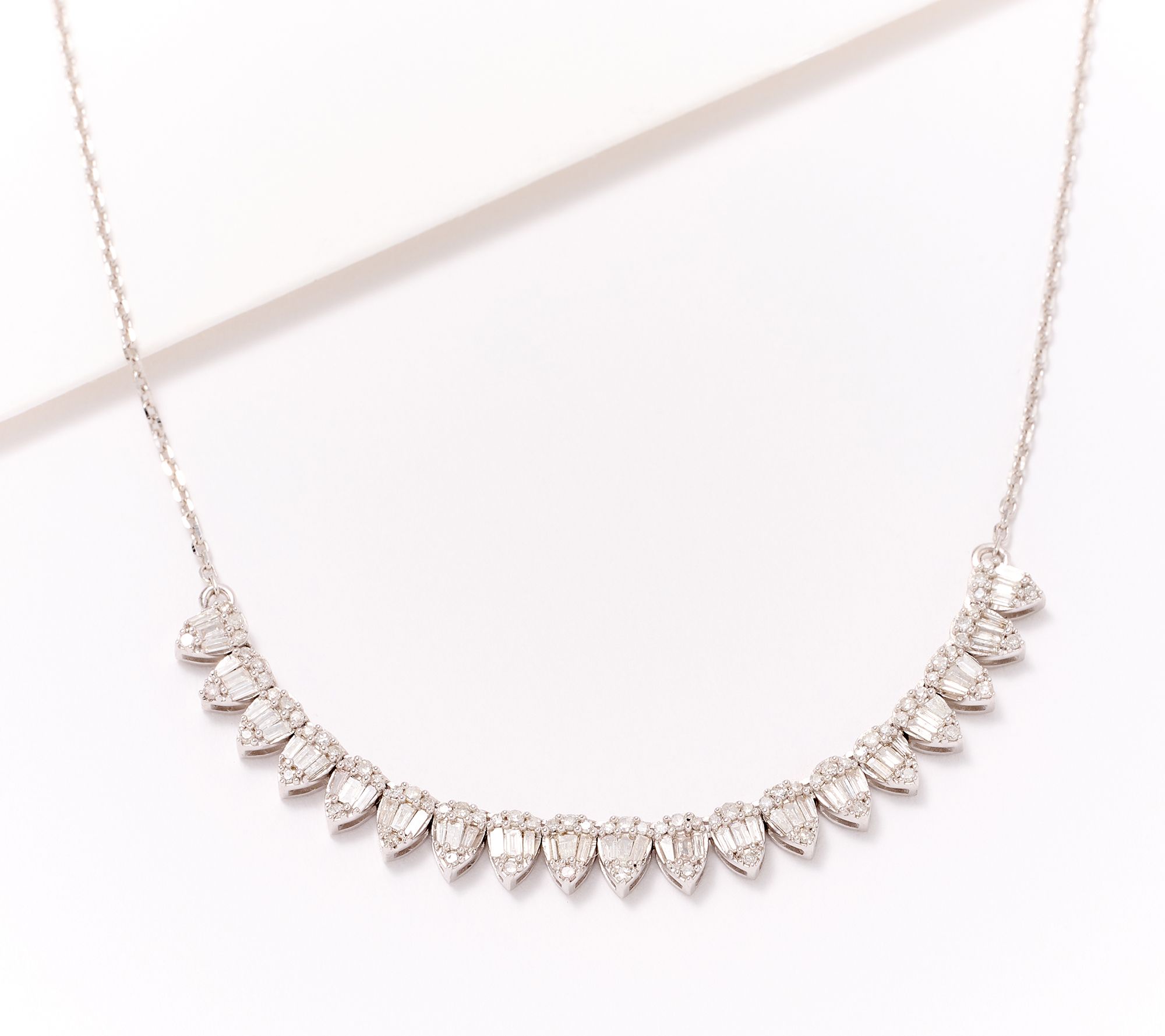 Qvc affinity hot sale diamond necklaces