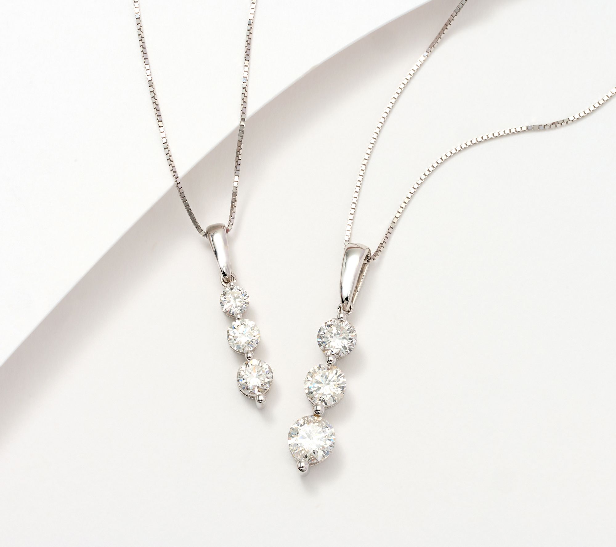 Affinity Diamonds Stone Pendant Necklace 14K cttw