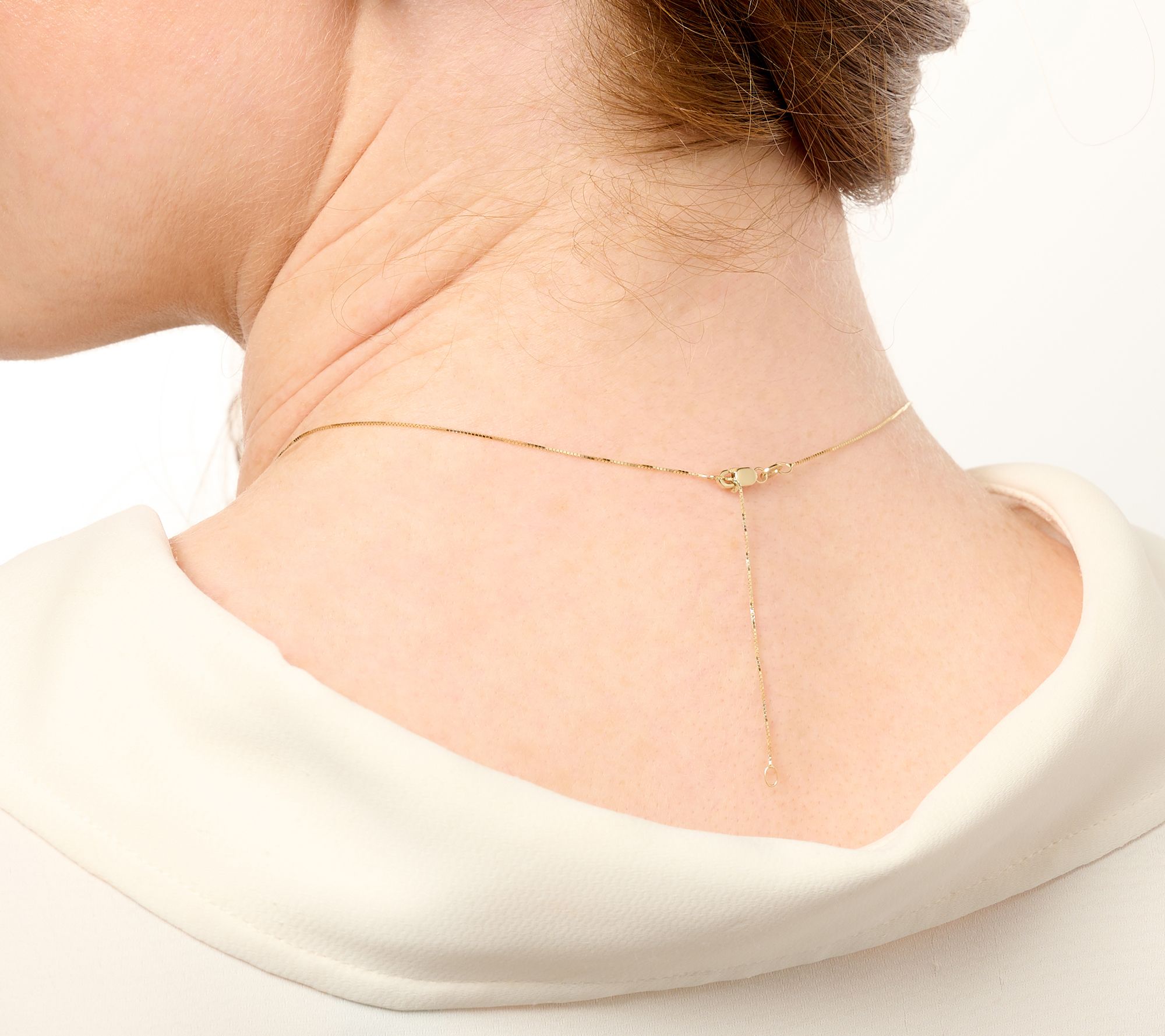 Affinity Diamonds Stone Pendant Necklace 14K cttw QVC