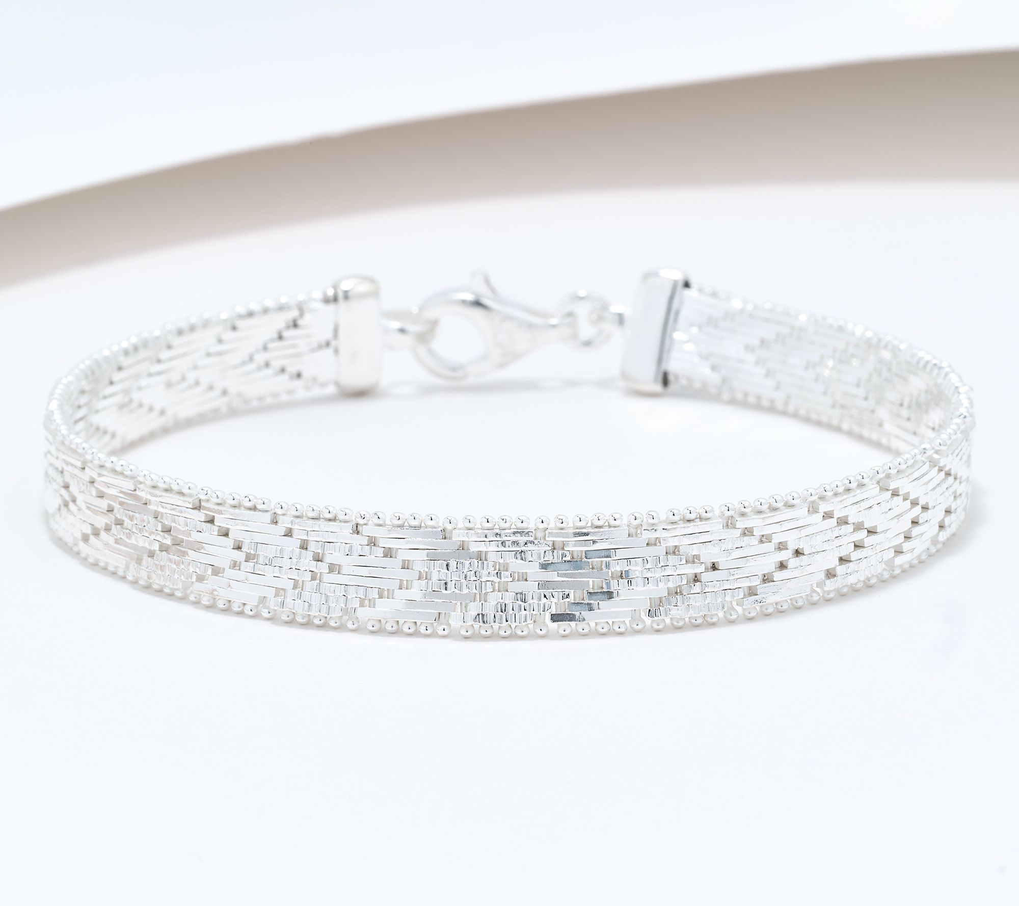 "As Is" UltraFine 950 Silver Riccio Bracelet