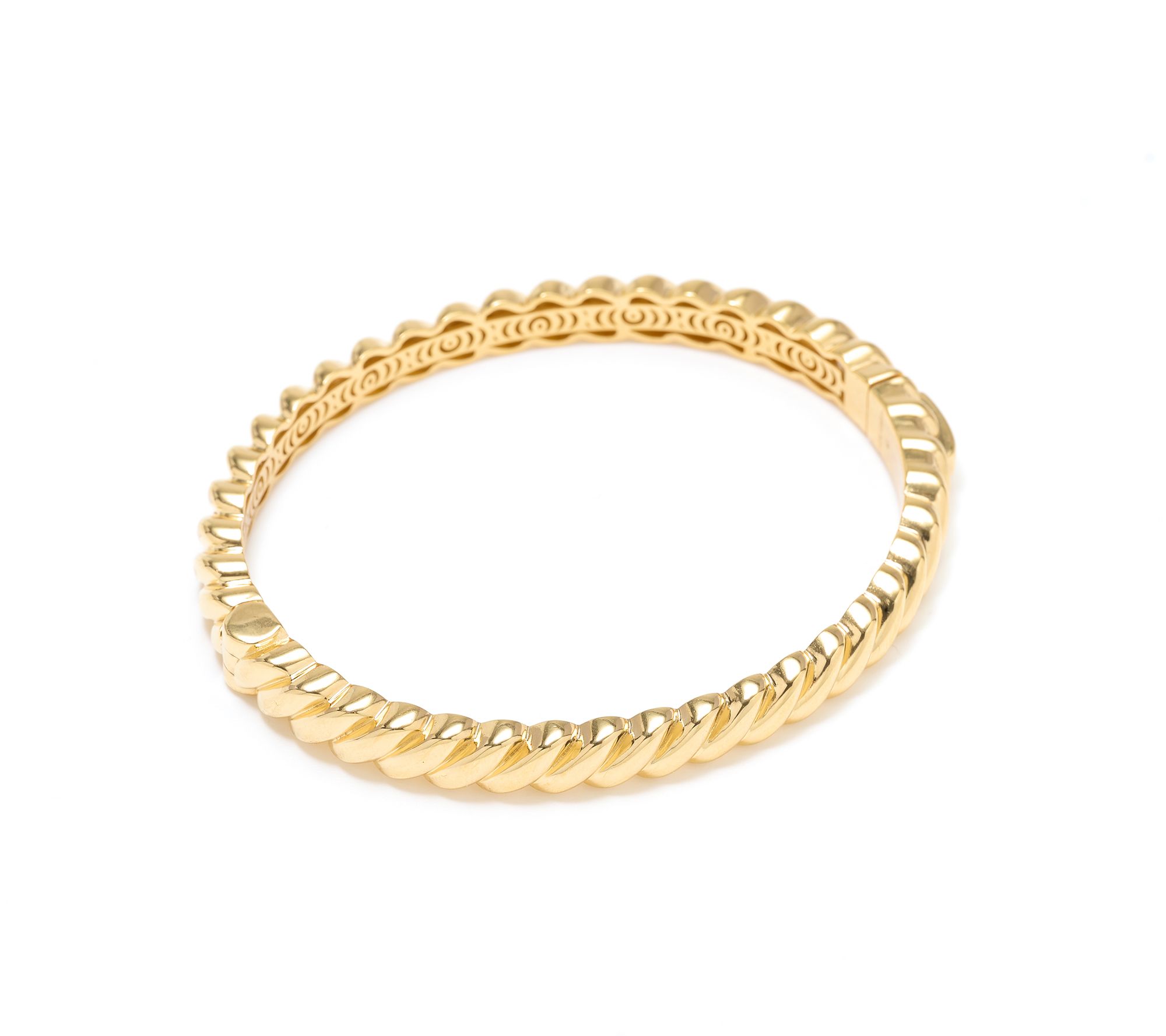 Christian James by Scott Grimes San Marco 14K Clad Bangle 20.0-26.5g