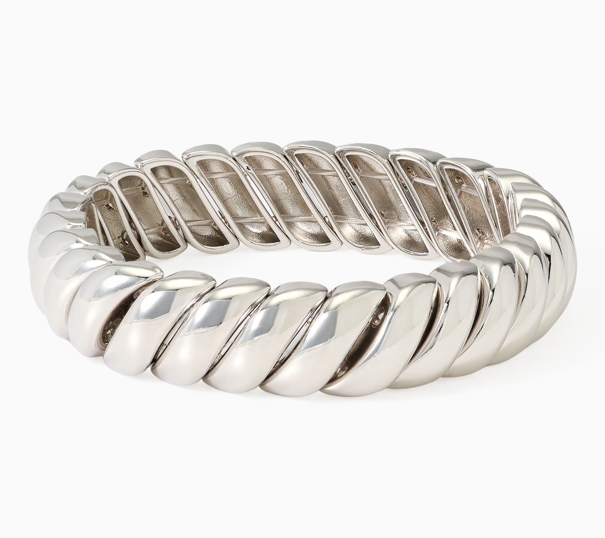  David Markstein Bronze Bold Status San Marco Stretch Bracelet