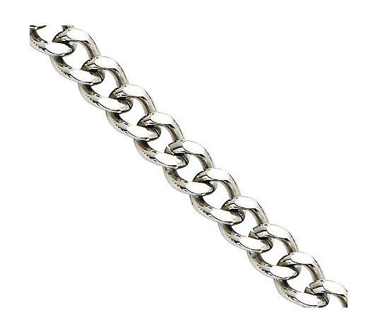 Steel by Design 8" Curb Chain Bracelet